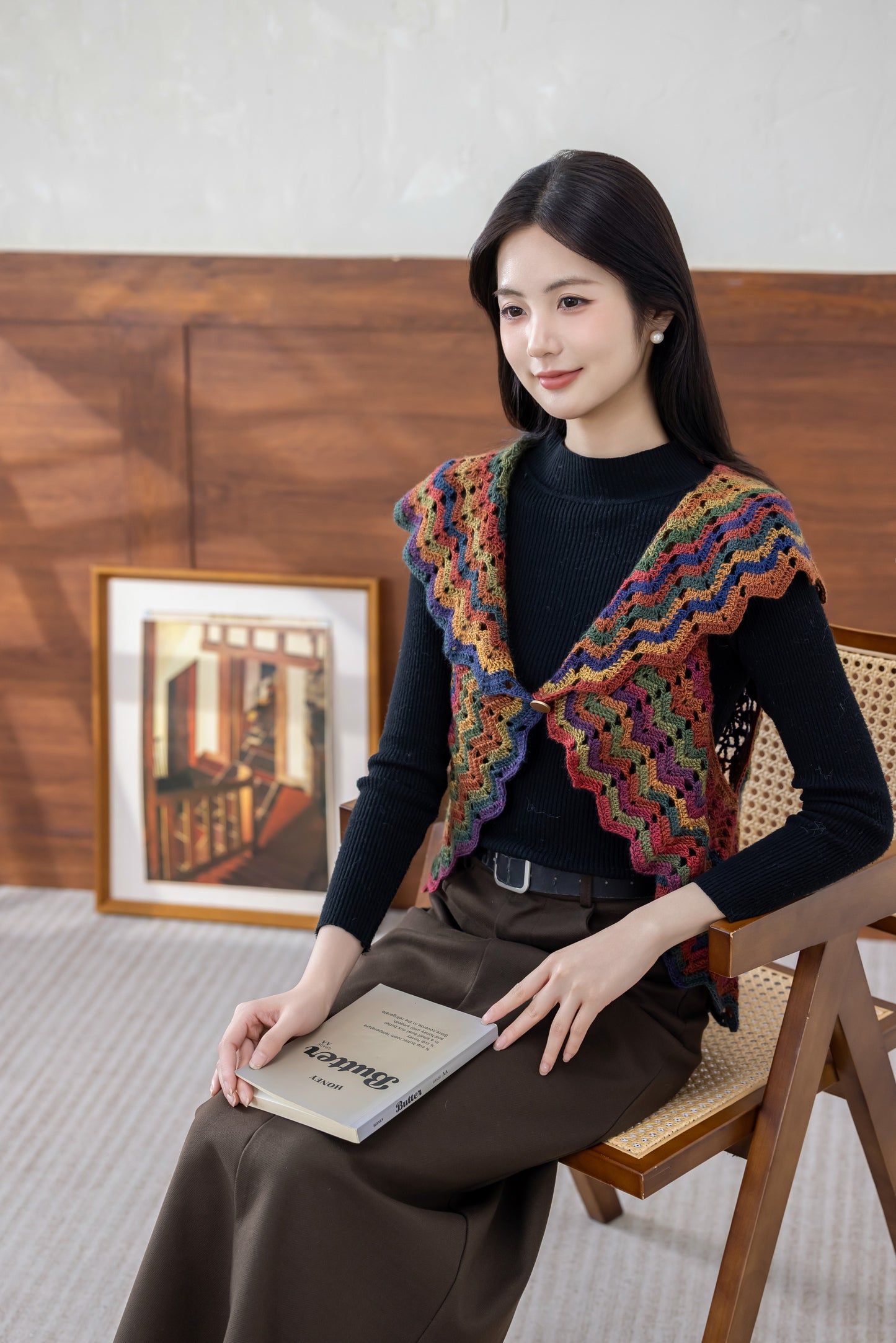 Waltz Vest Crochet Kit