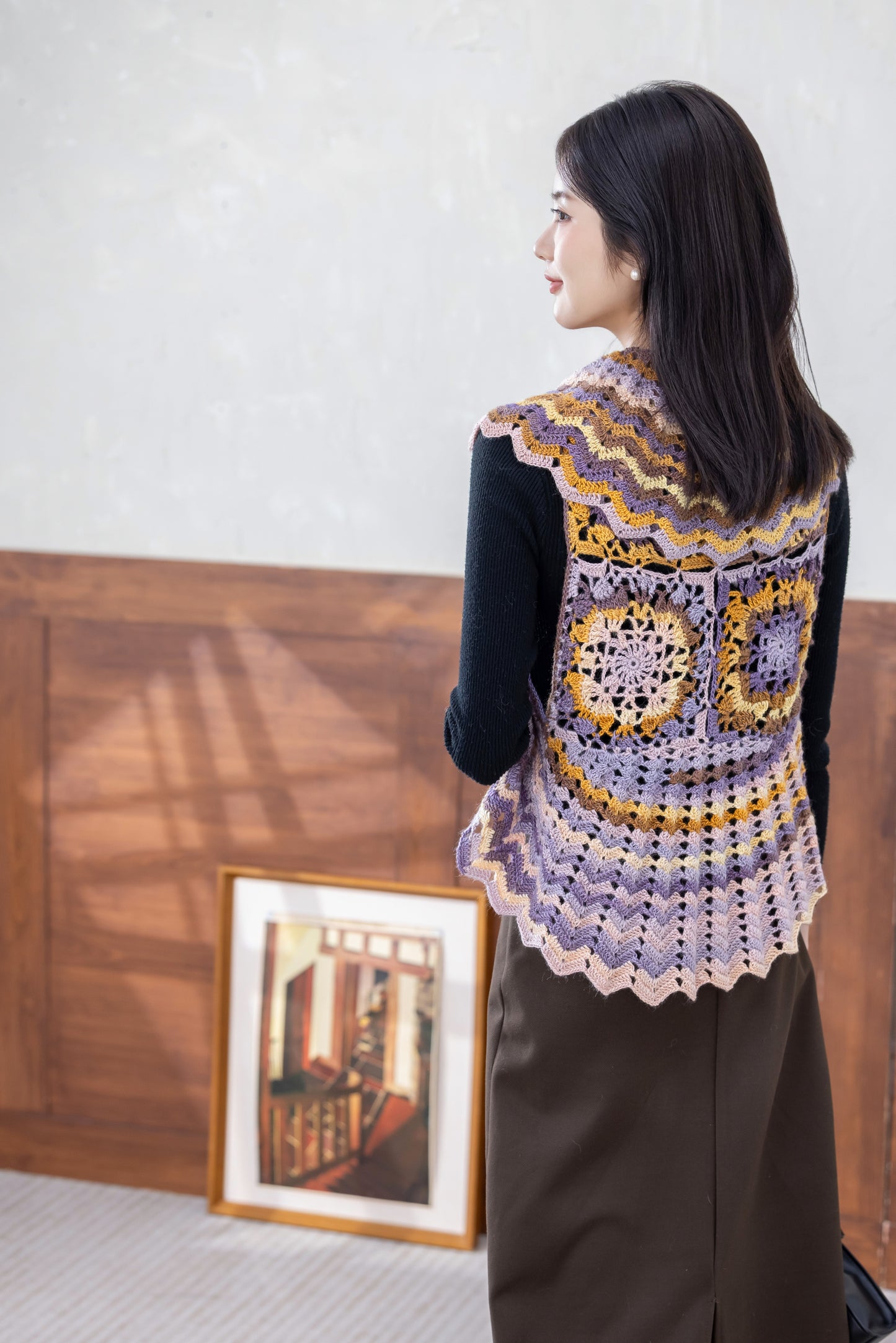Waltz Vest Crochet Kit