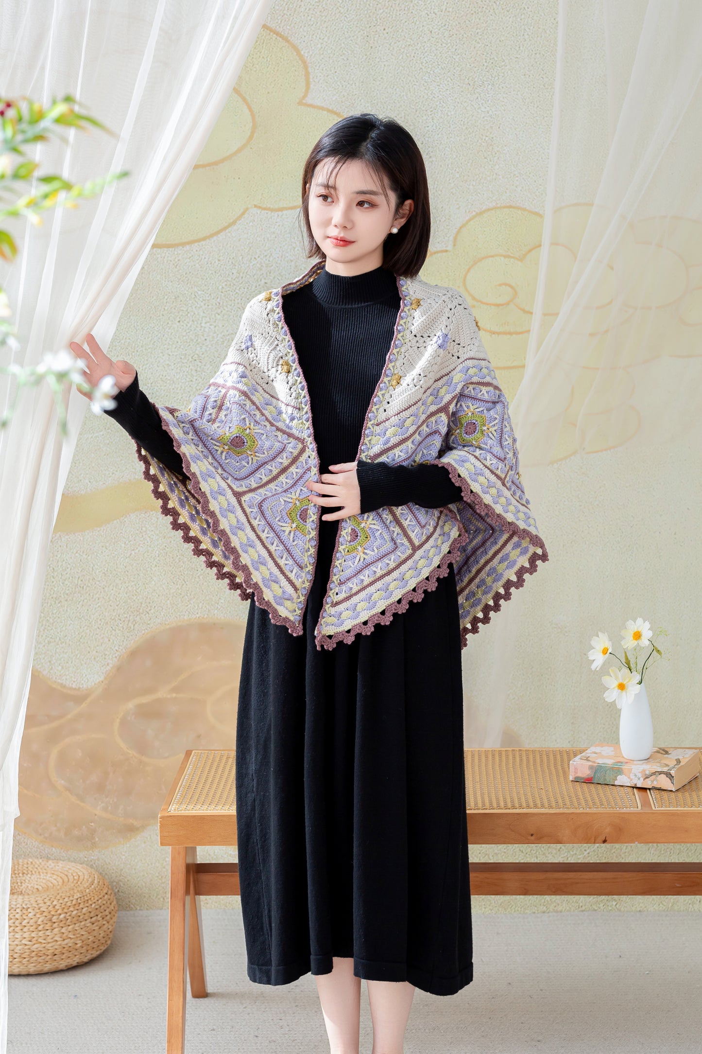 Mock Shawl Crochet Pattern