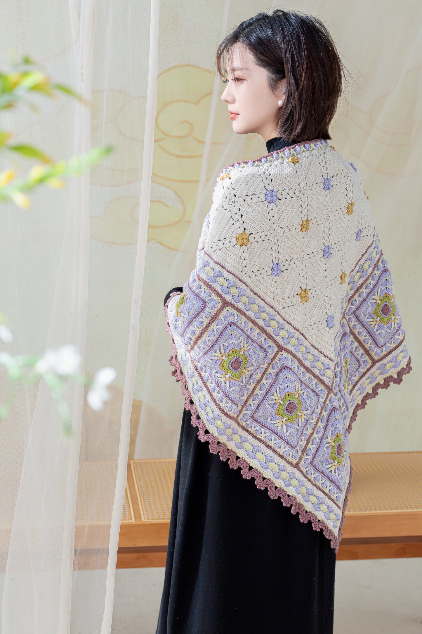 Mock Shawl Crochet Pattern