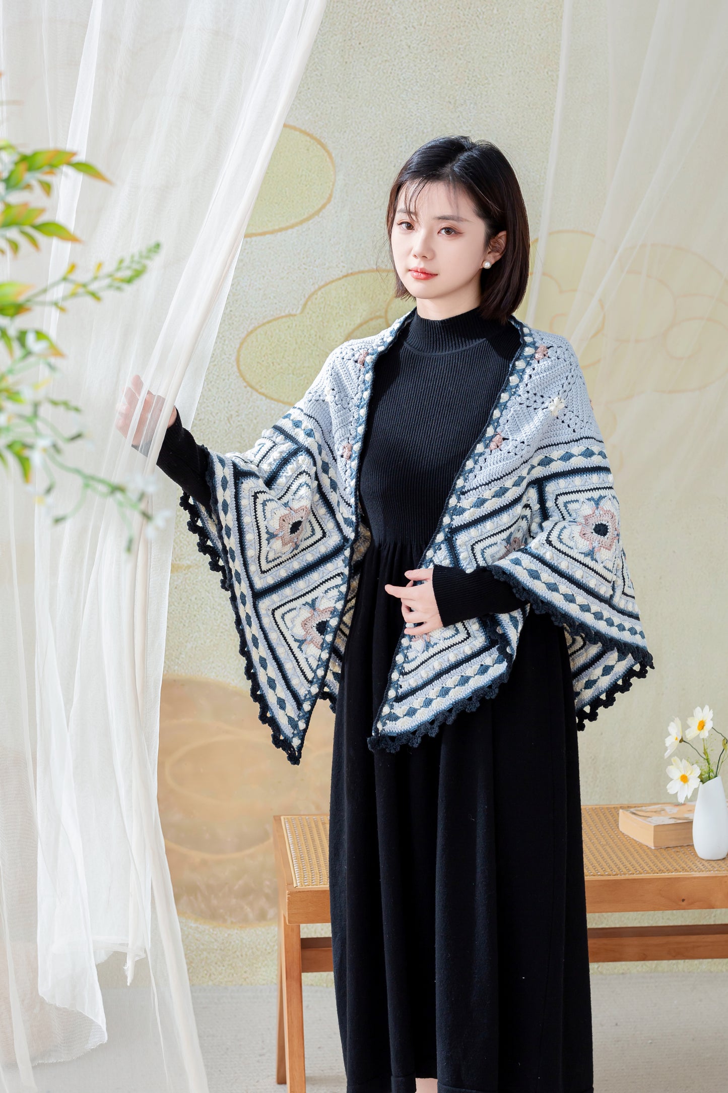 Mock Shawl Crochet Pattern