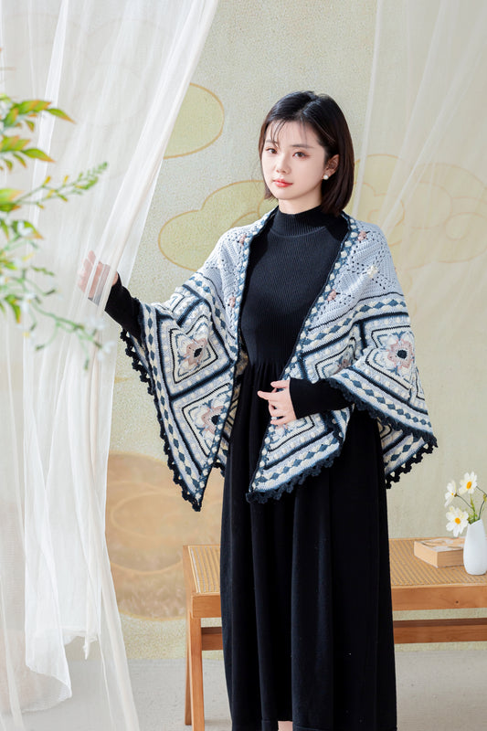 Mock Shawl Crochet Pattern