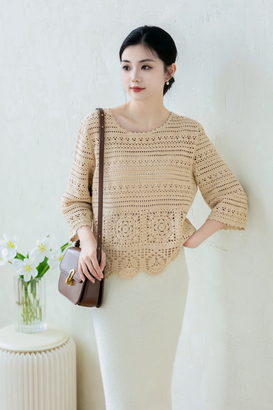 Elegant Floral Crochet Pattern