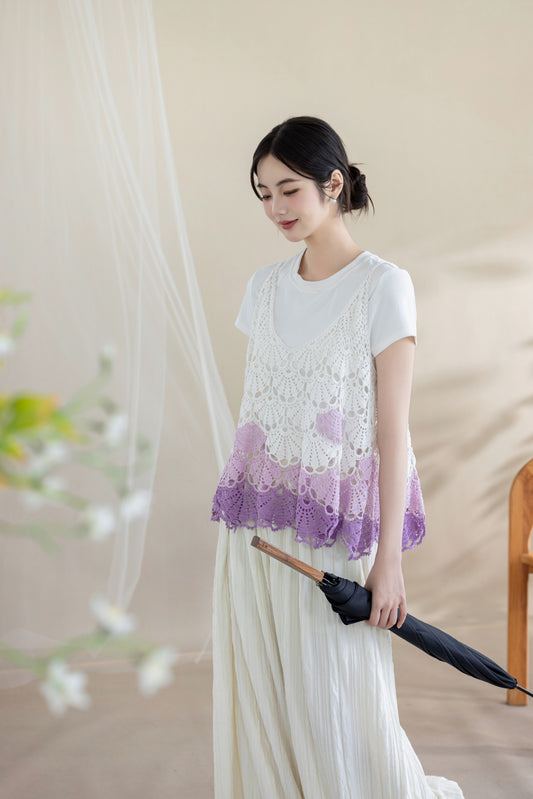 Bathed in Ginkgo Crochet Kit