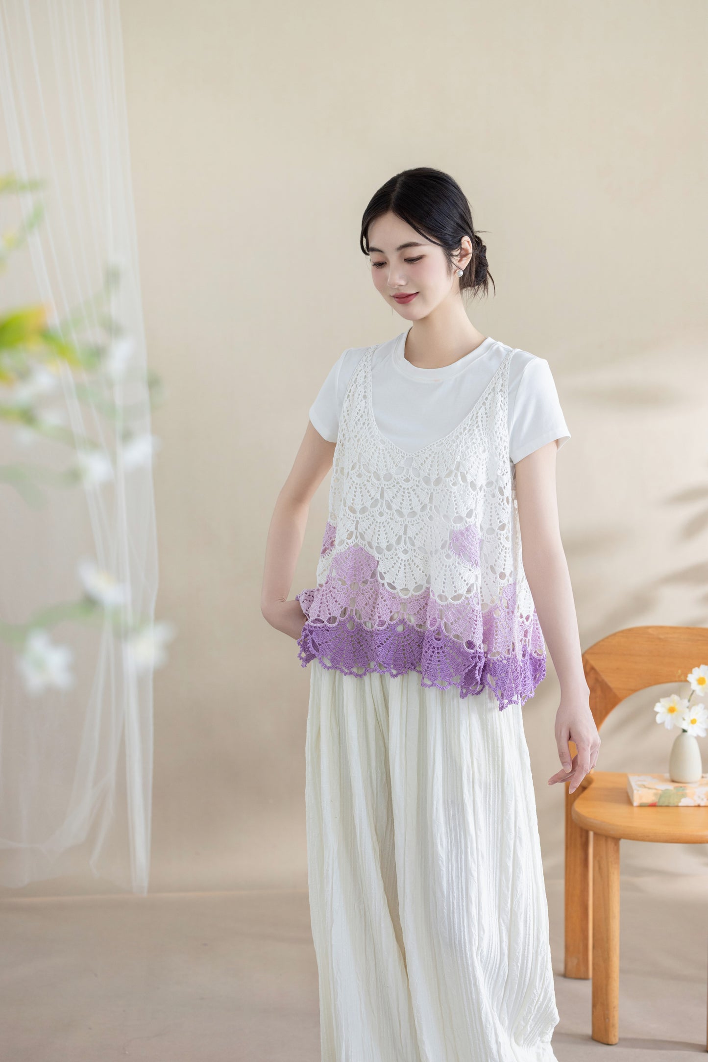 Bathed in Ginkgo | Crochet Chart Pattern | Limited Written Instructions | Video Tutorial Available