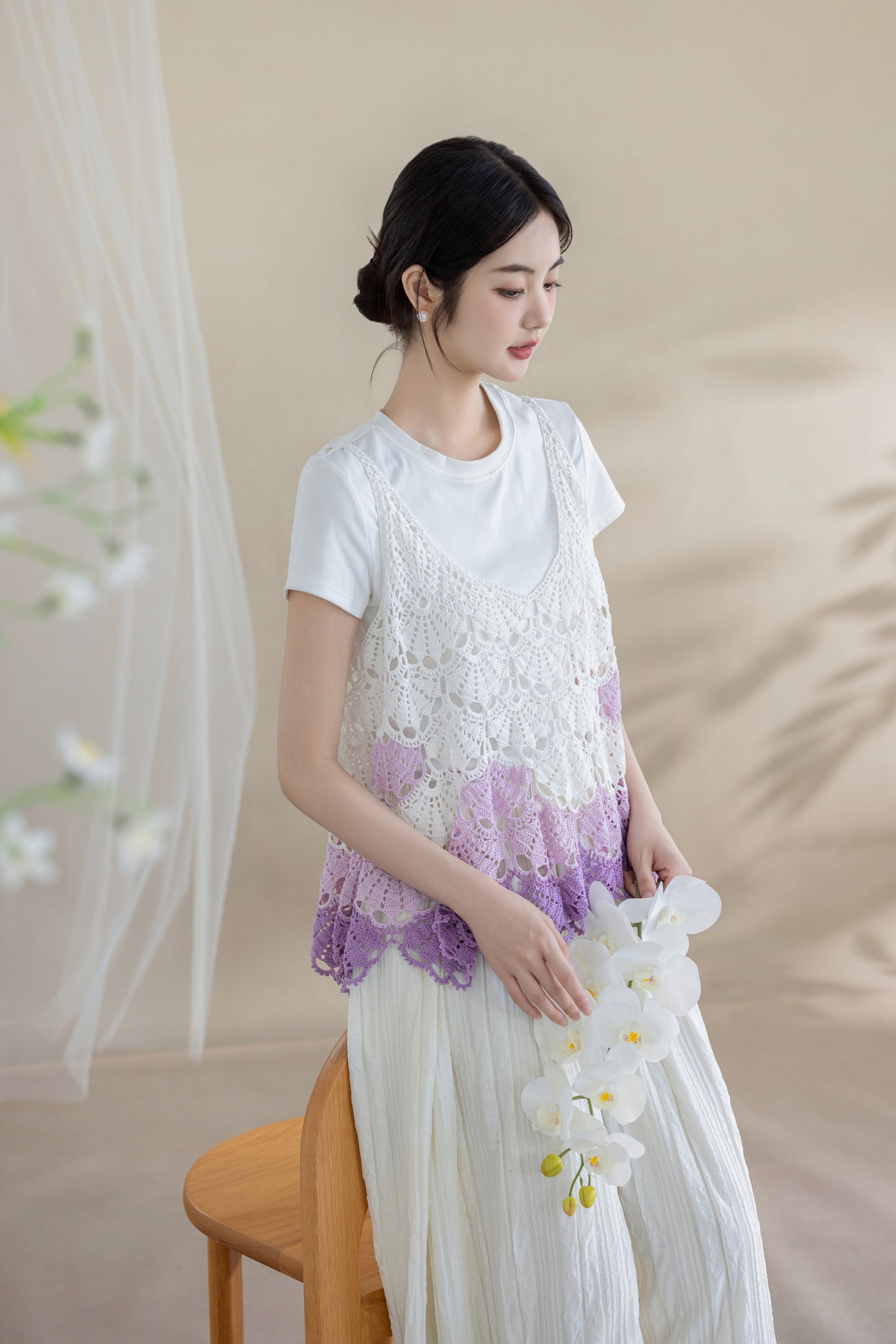 Bathed in Ginkgo | Crochet Chart Pattern | Limited Written Instructions | Video Tutorial Available