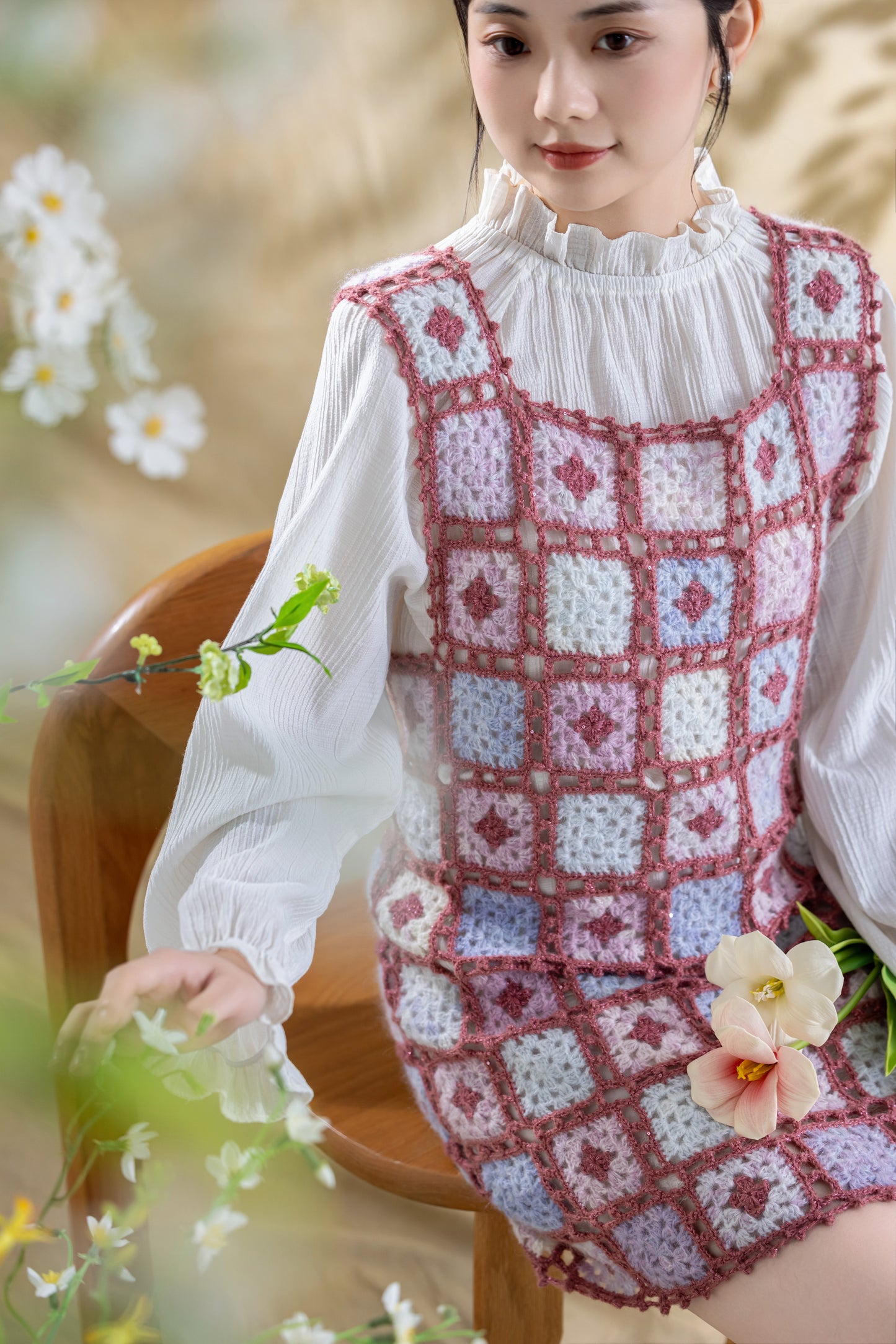 Tianhai | Crochet Chart Pattern | Limited Written Instructions | Video Tutorial Available