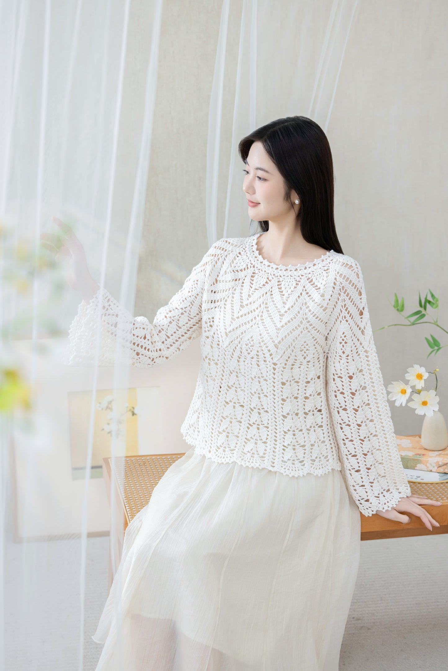 Plume Yoke Crochet Pattern