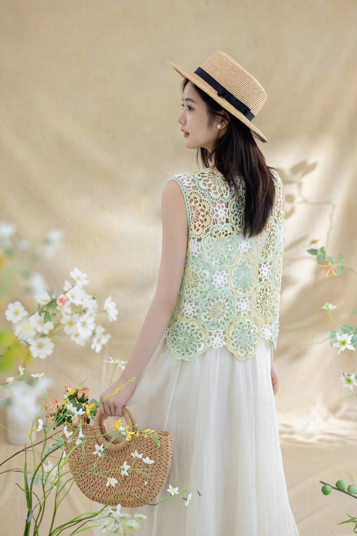 Misty Vest Crochet Pattern