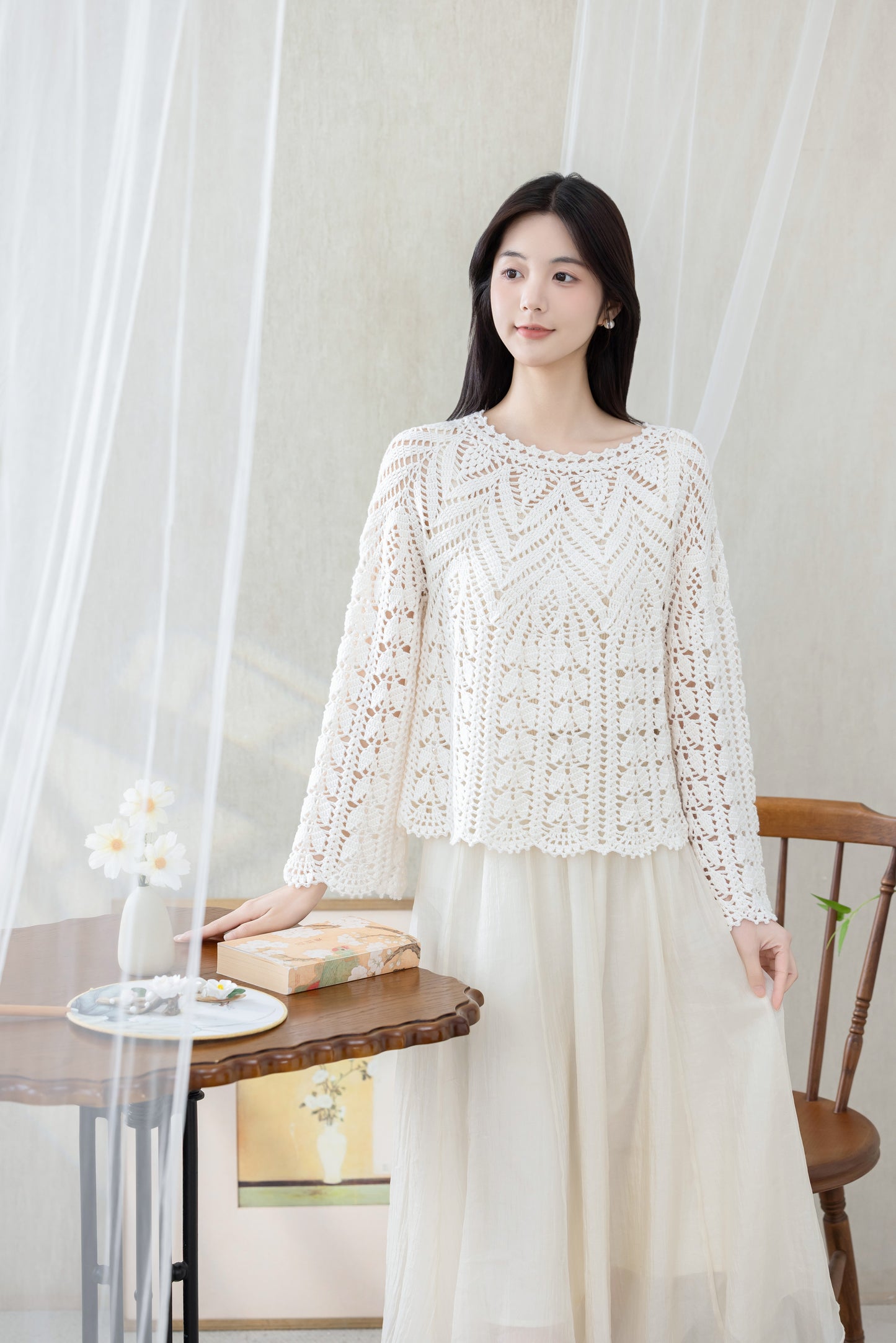 Plume Yoke Crochet Pattern