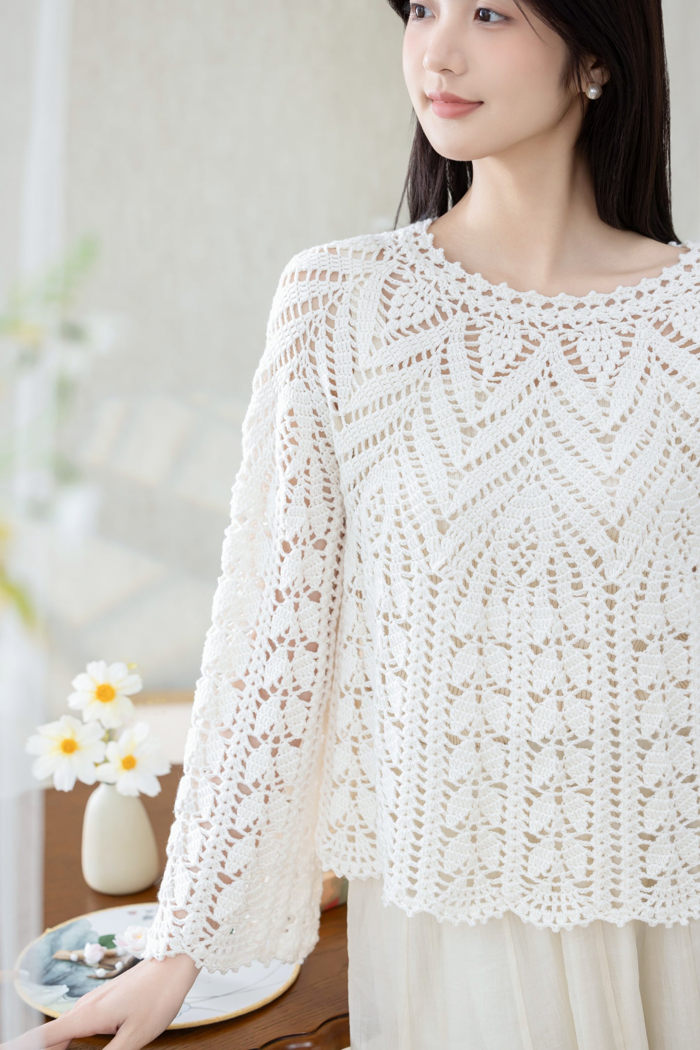 Plume Yoke Crochet Pattern