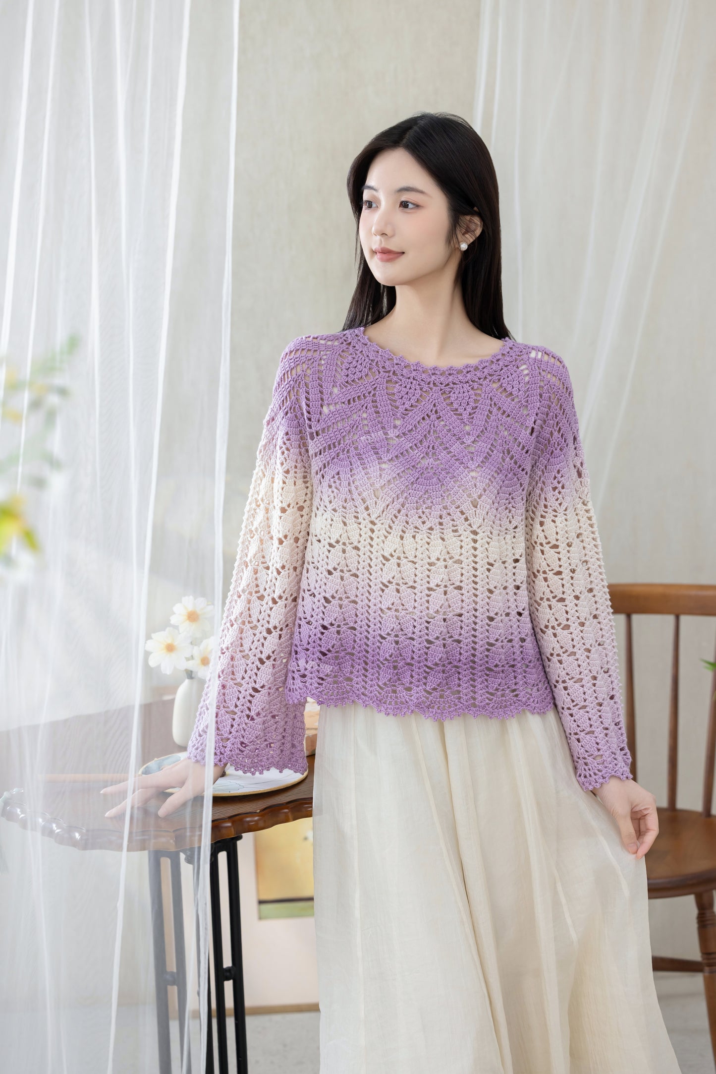 Plume Yoke Crochet Pattern