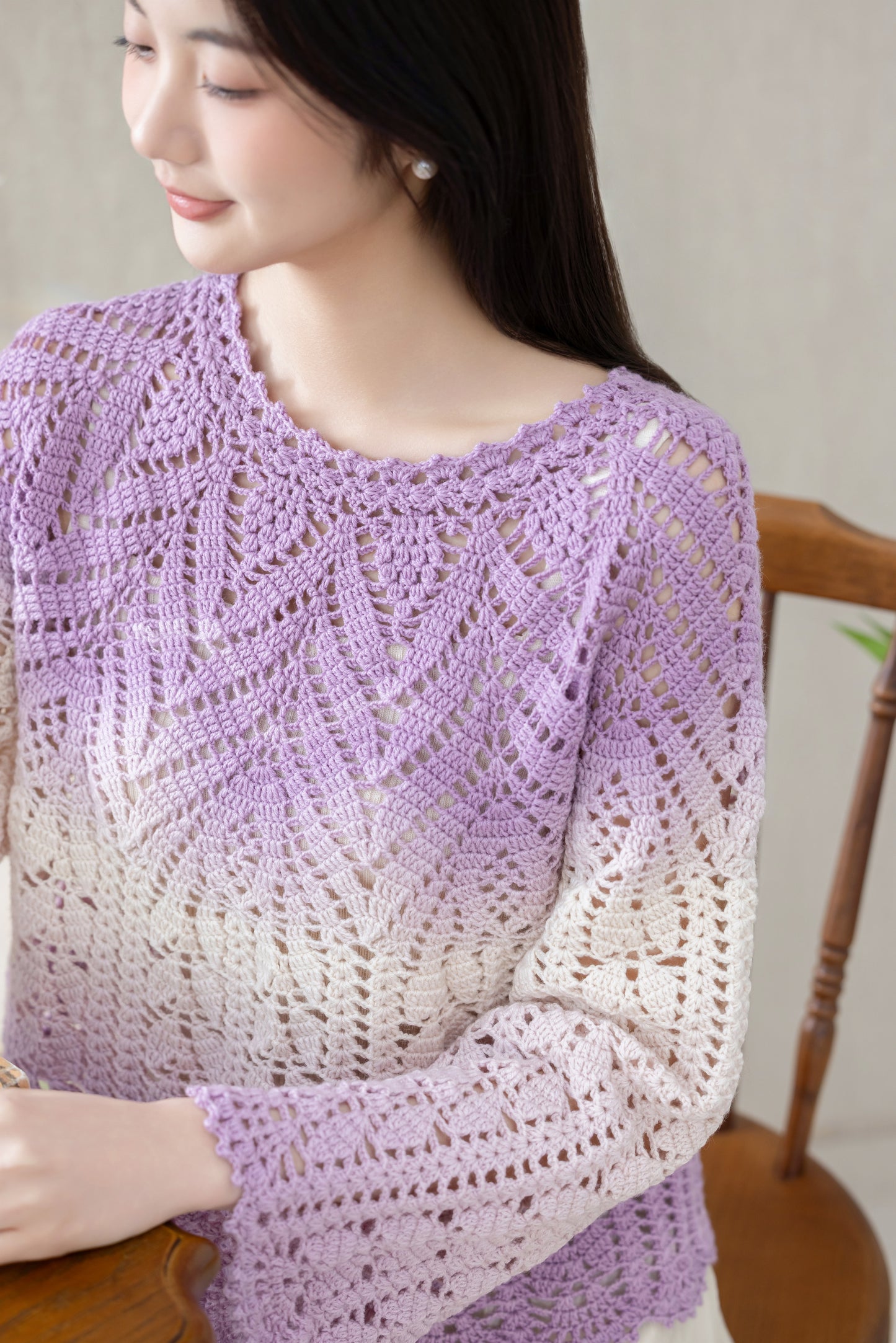 Plume Yoke Crochet Pattern