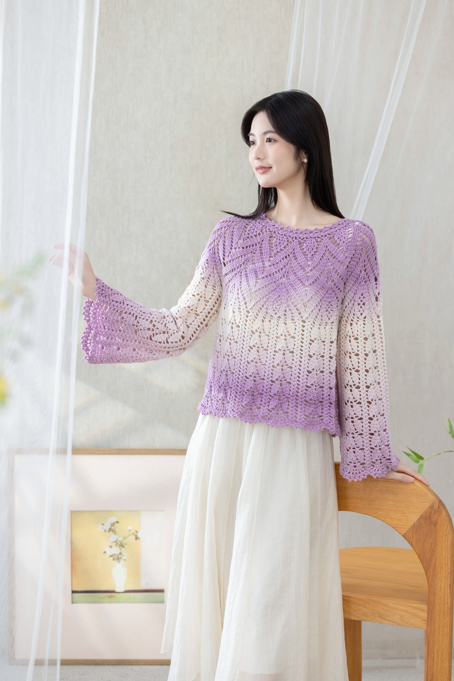 Plume Yoke Crochet Pattern