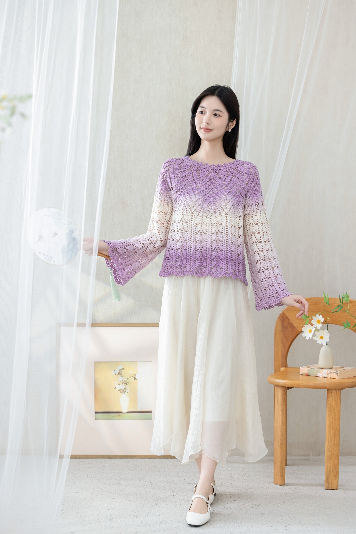 Plume Yoke Crochet Pattern