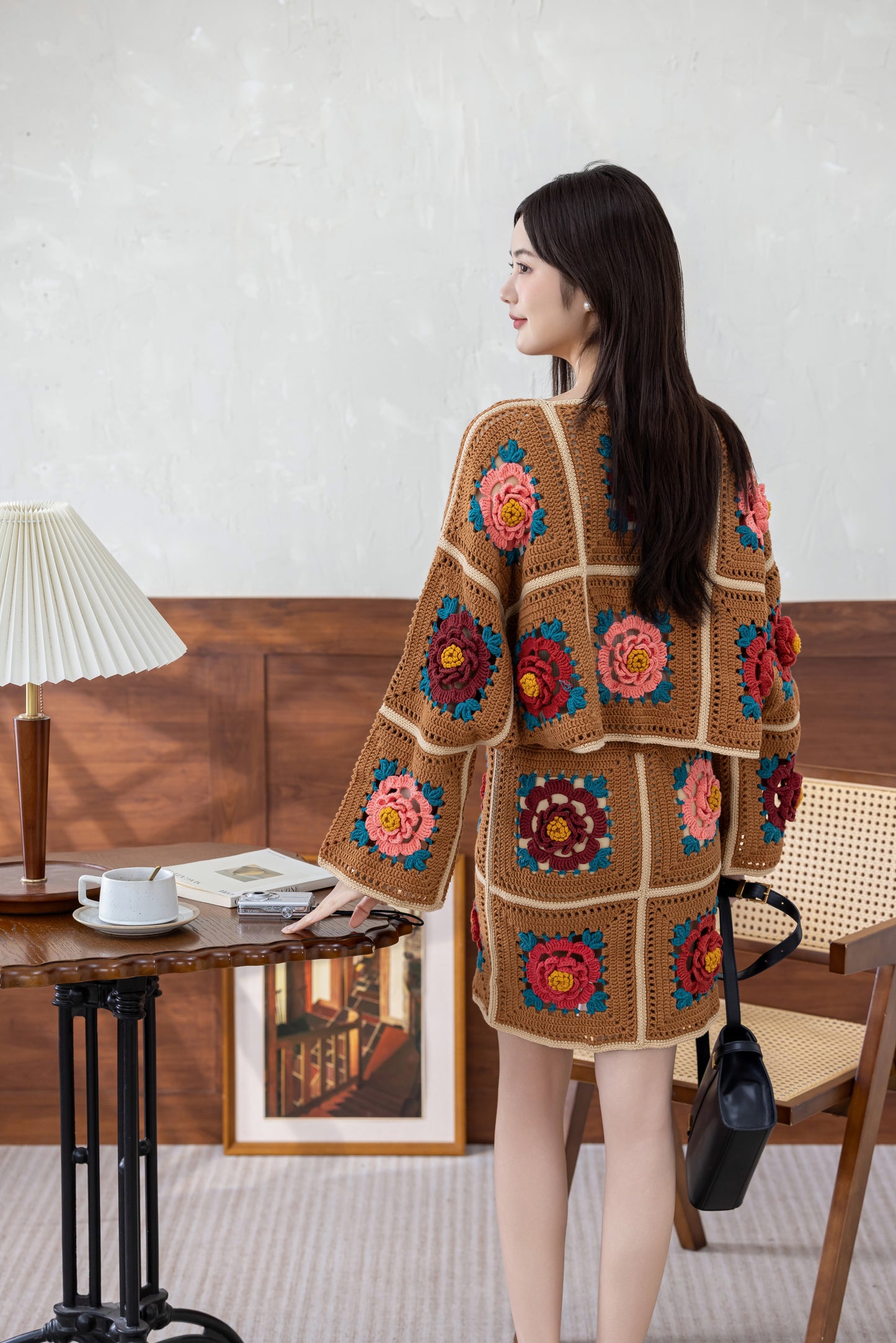 Peony Set Crochet Pattern