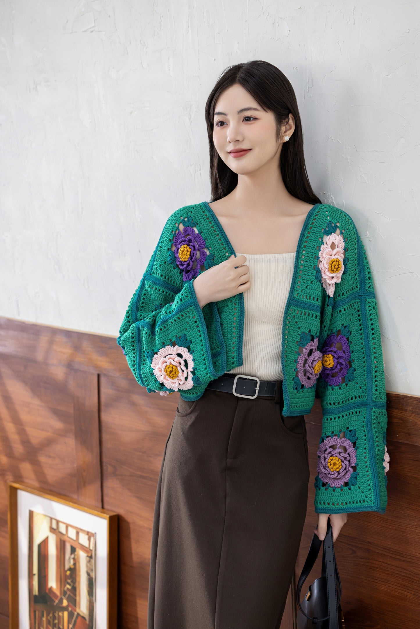 Peony Set Crochet Pattern
