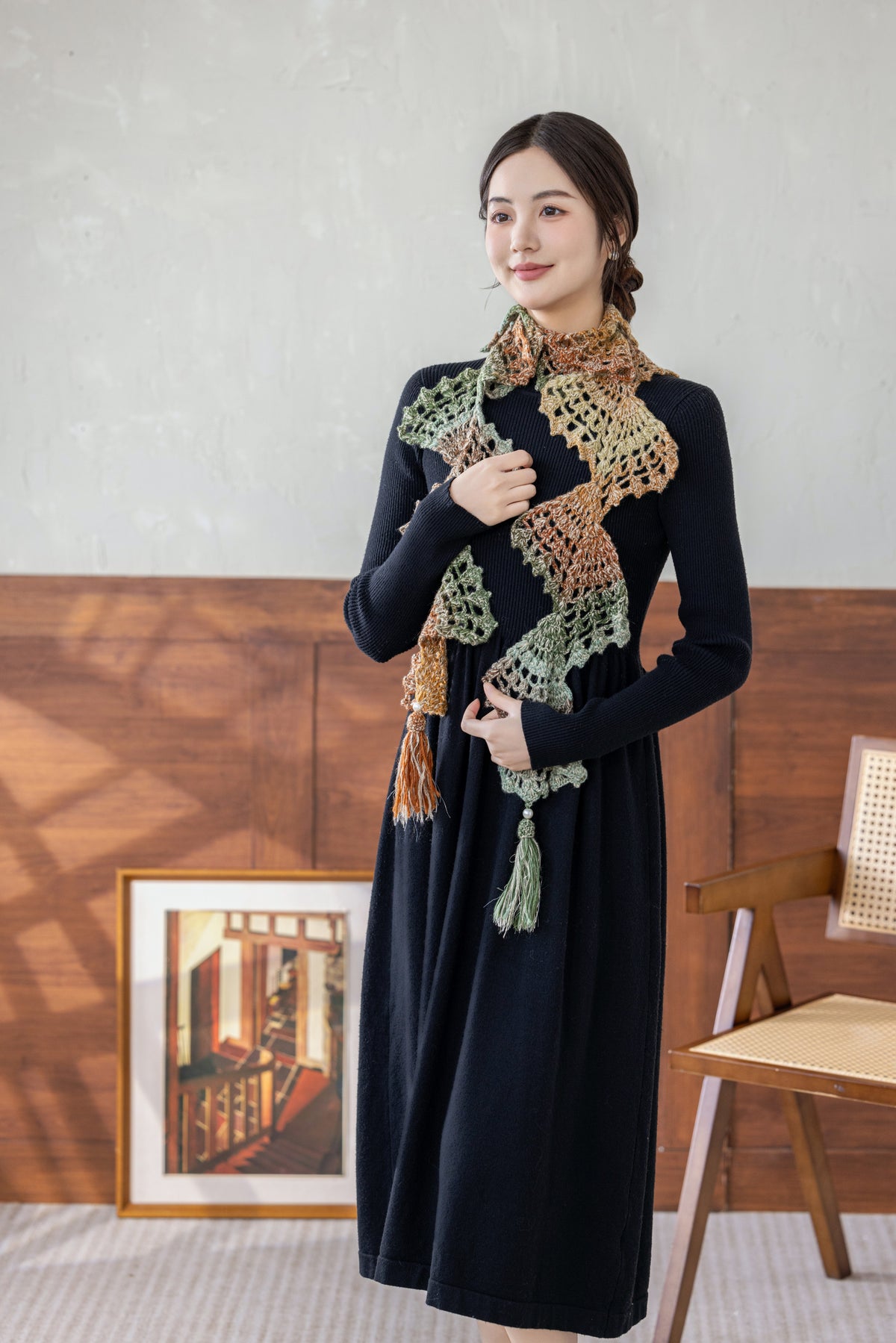 Small Fan Crochet Kit