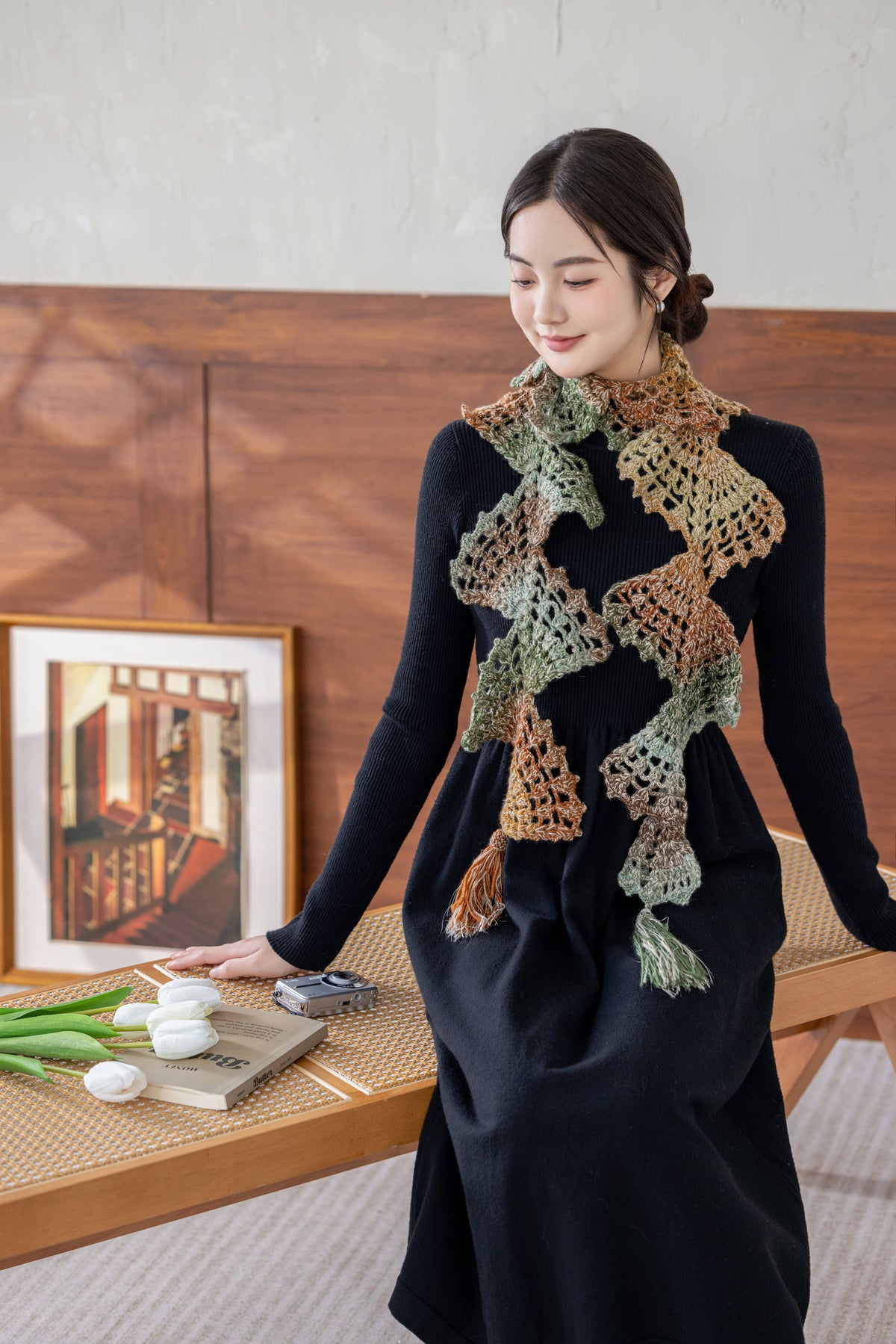 Small Fan Crochet Kit