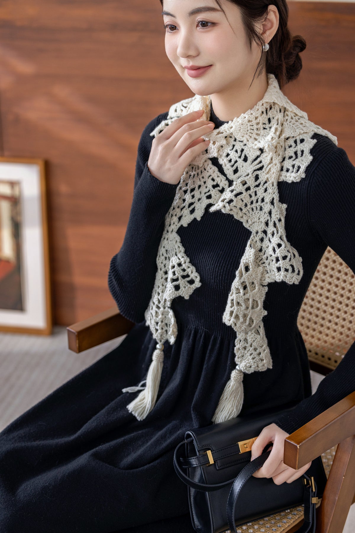Small Fan Crochet Kit