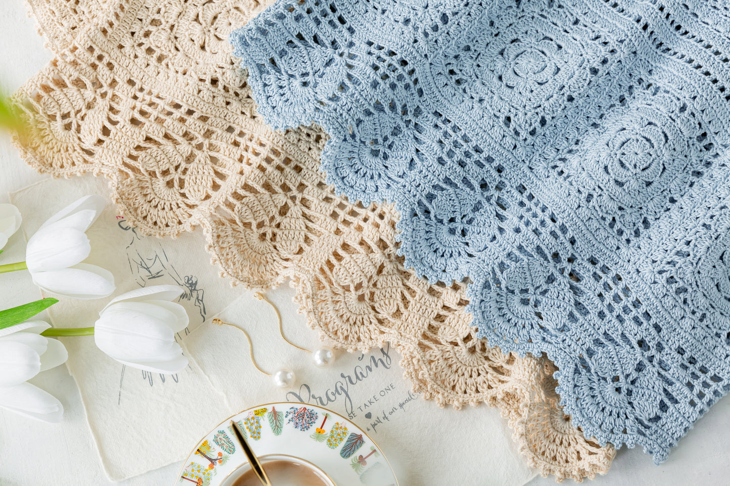 Elegant Floral Crochet Pattern