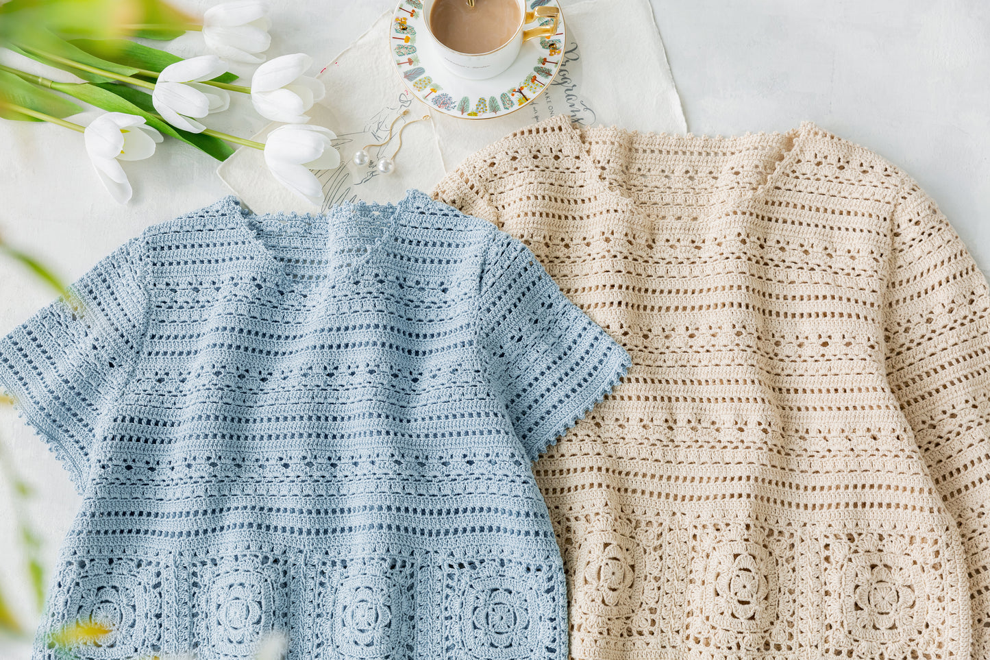 Elegant Floral Crochet Pattern