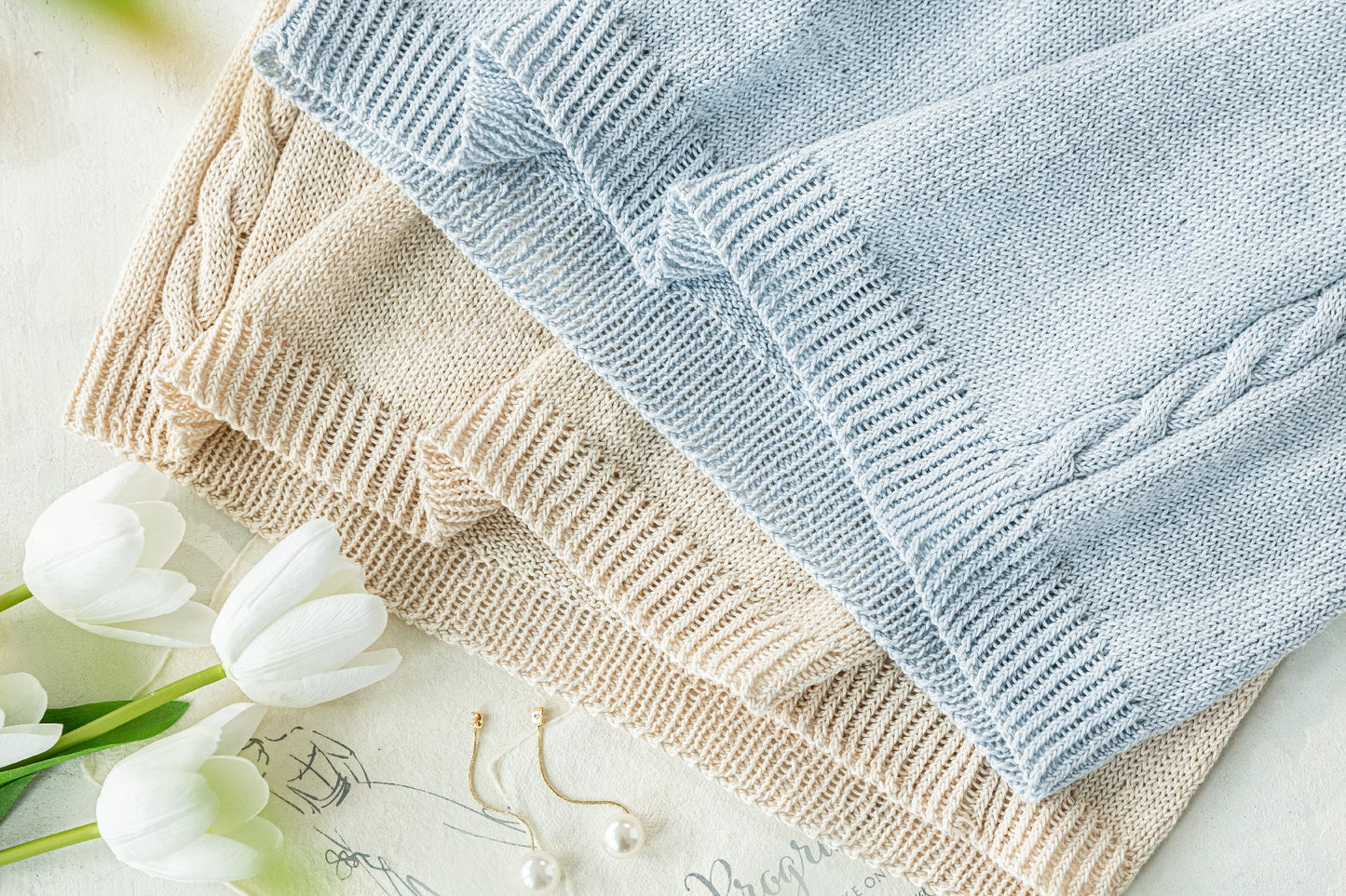 Pinecone Yoke Top Knit Kit