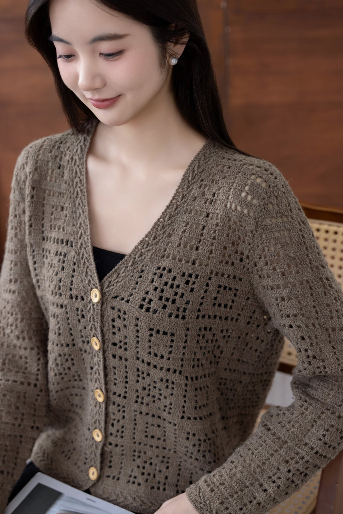 Square Cardigan Crochet Kit