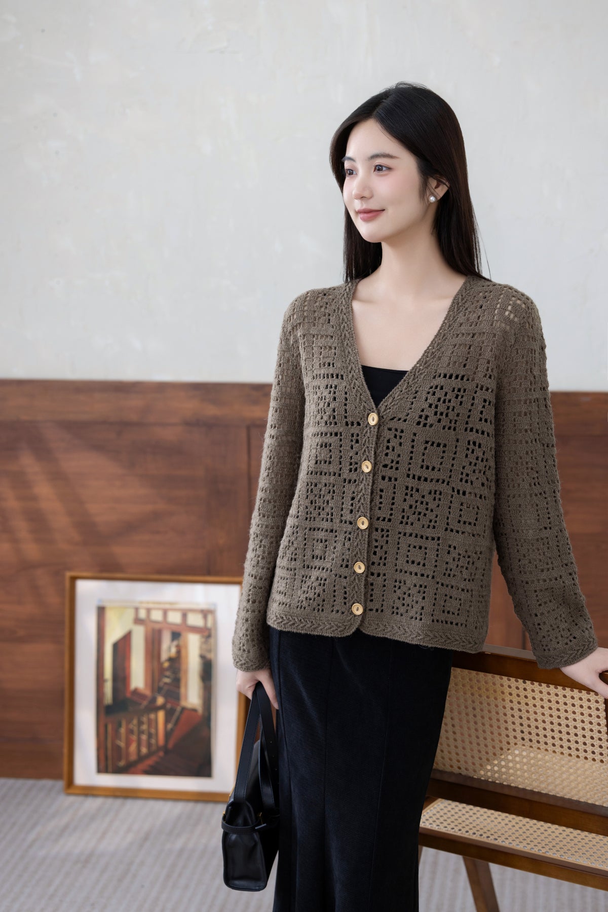 Square Cardigan Crochet Kit
