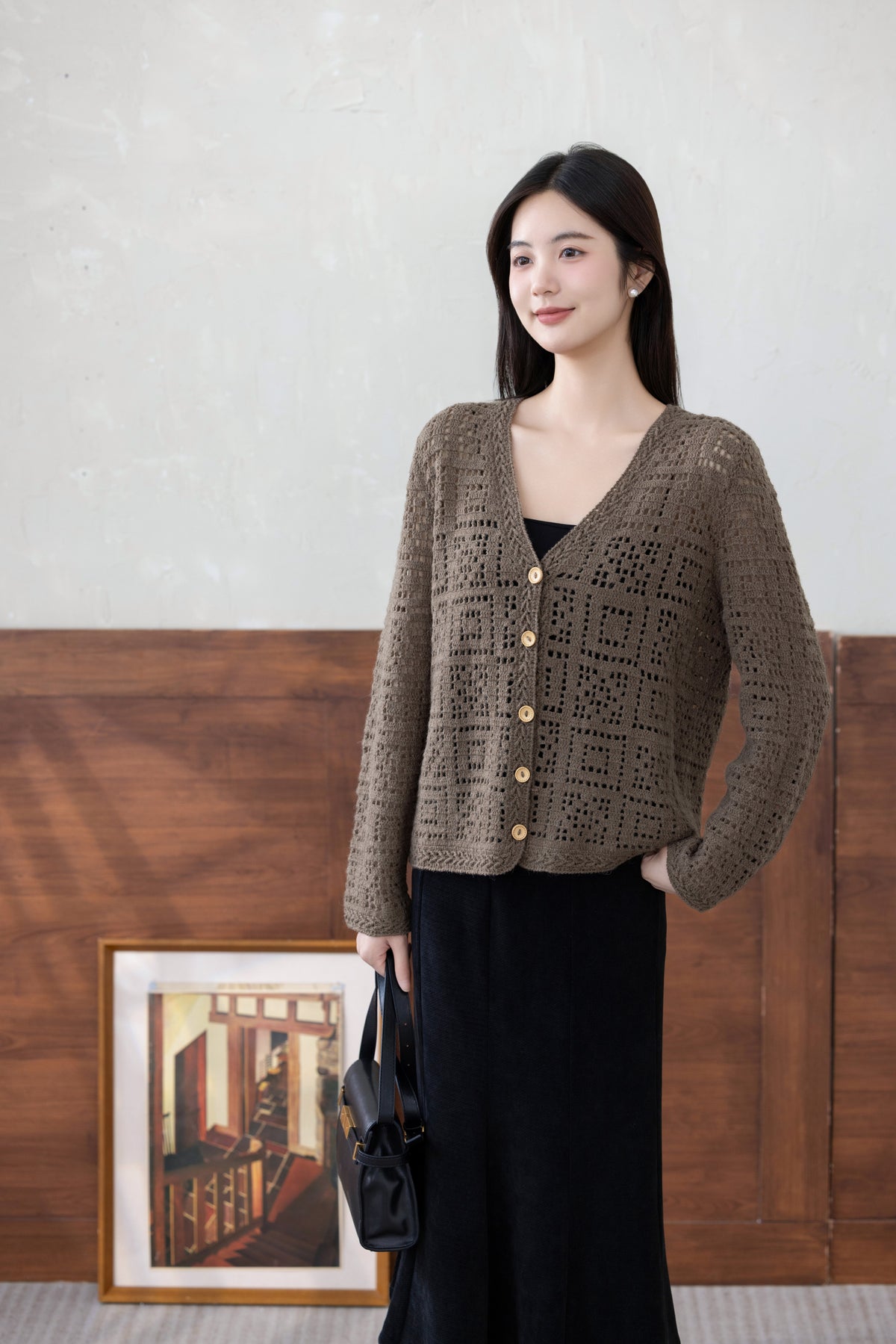 Square Cardigan Crochet Kit