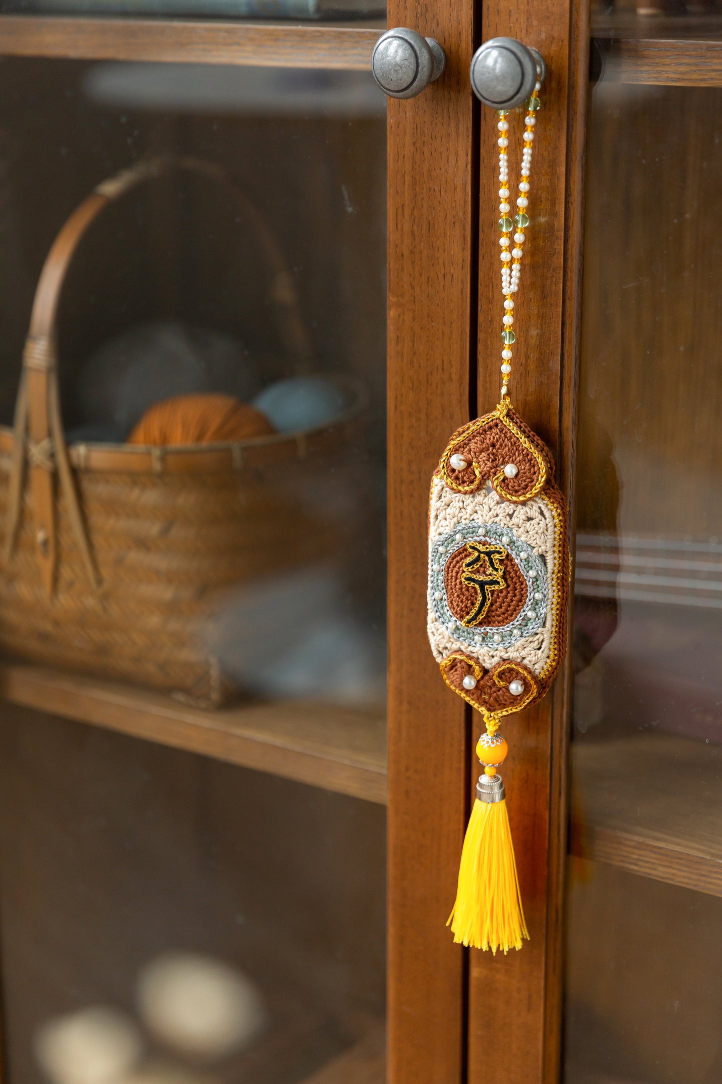 Peace and Good Fortune Pendant Crochet Kit