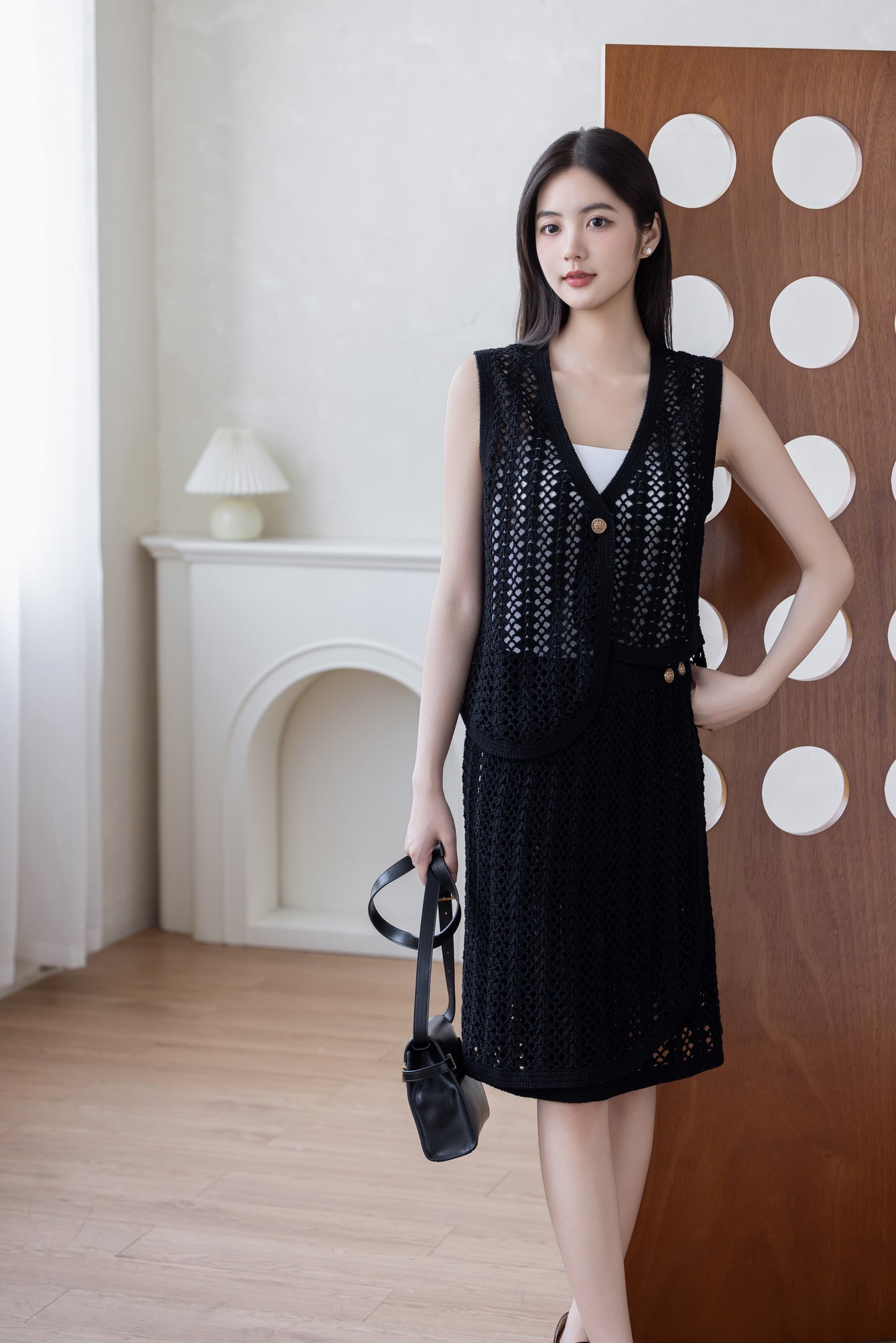 Lumen Vest-Skirt Set Crochet Chart Pattern | Limited Written Instructions | Video Tutorial Available
