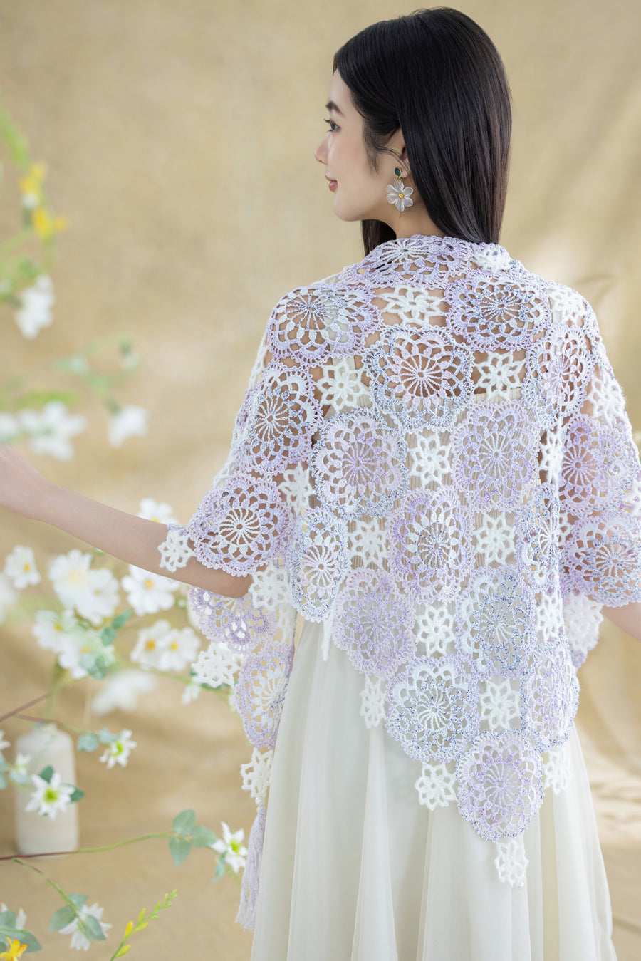 Misty Shawl Crochet Pattern