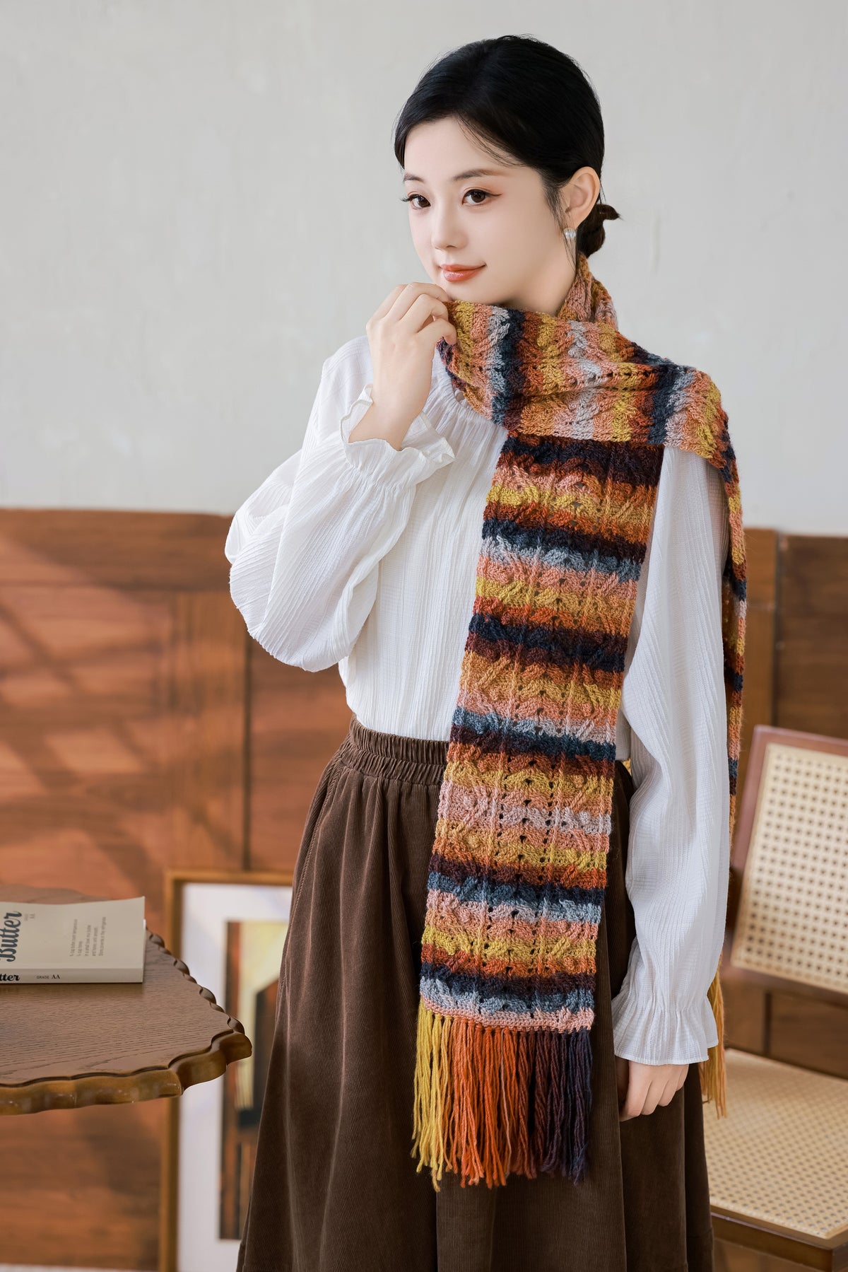 Dawn Crochet Scarf Pattern