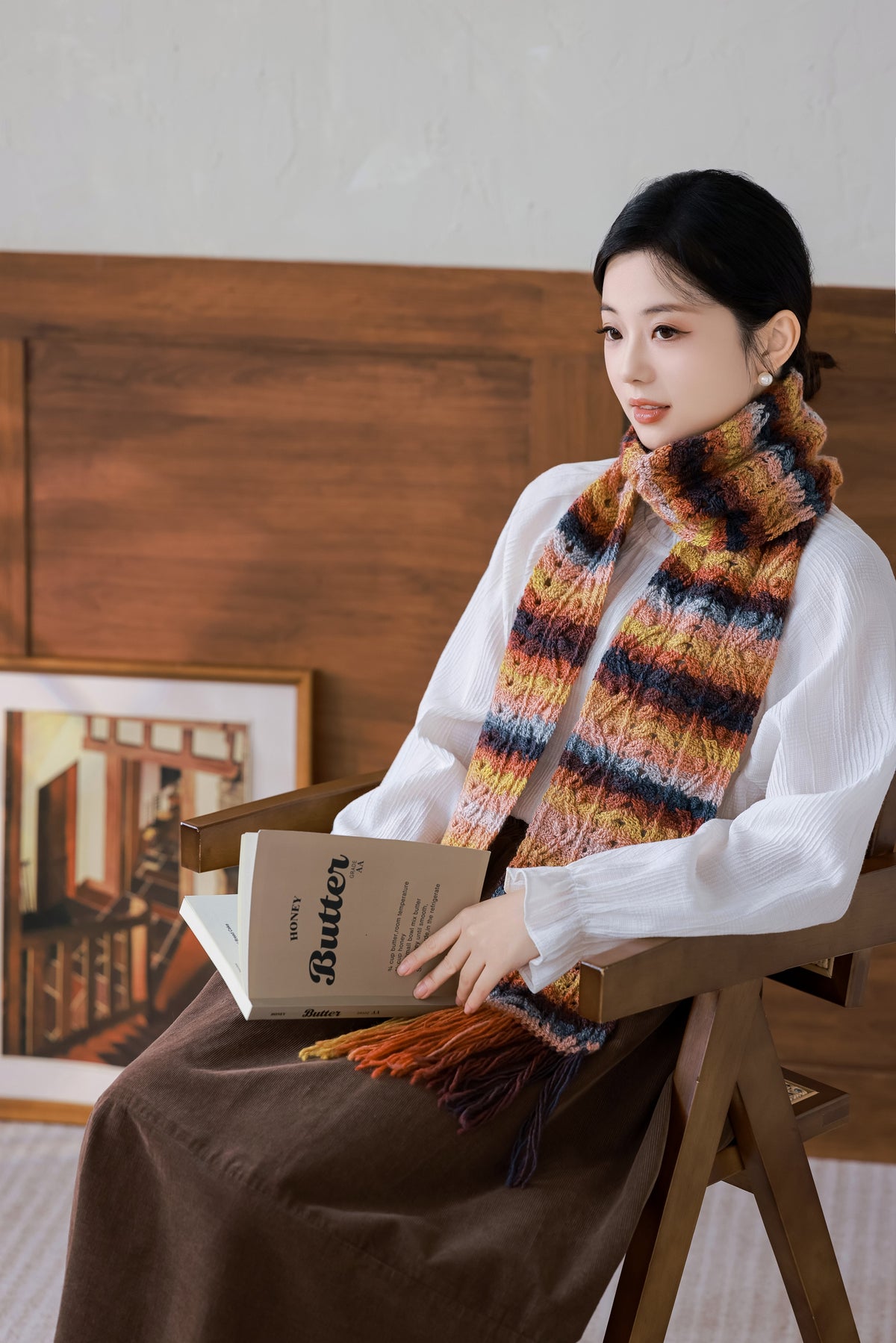 Dawn Crochet Scarf Pattern