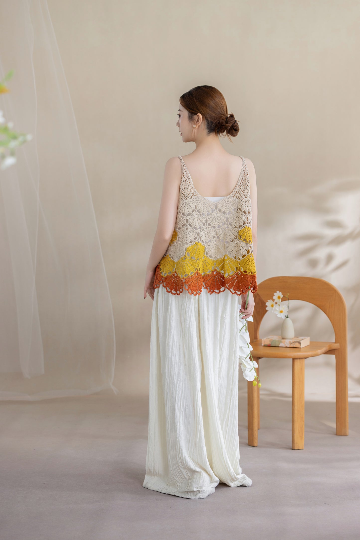 Bathed in Ginkgo | Crochet Chart Pattern | Limited Written Instructions | Video Tutorial Available