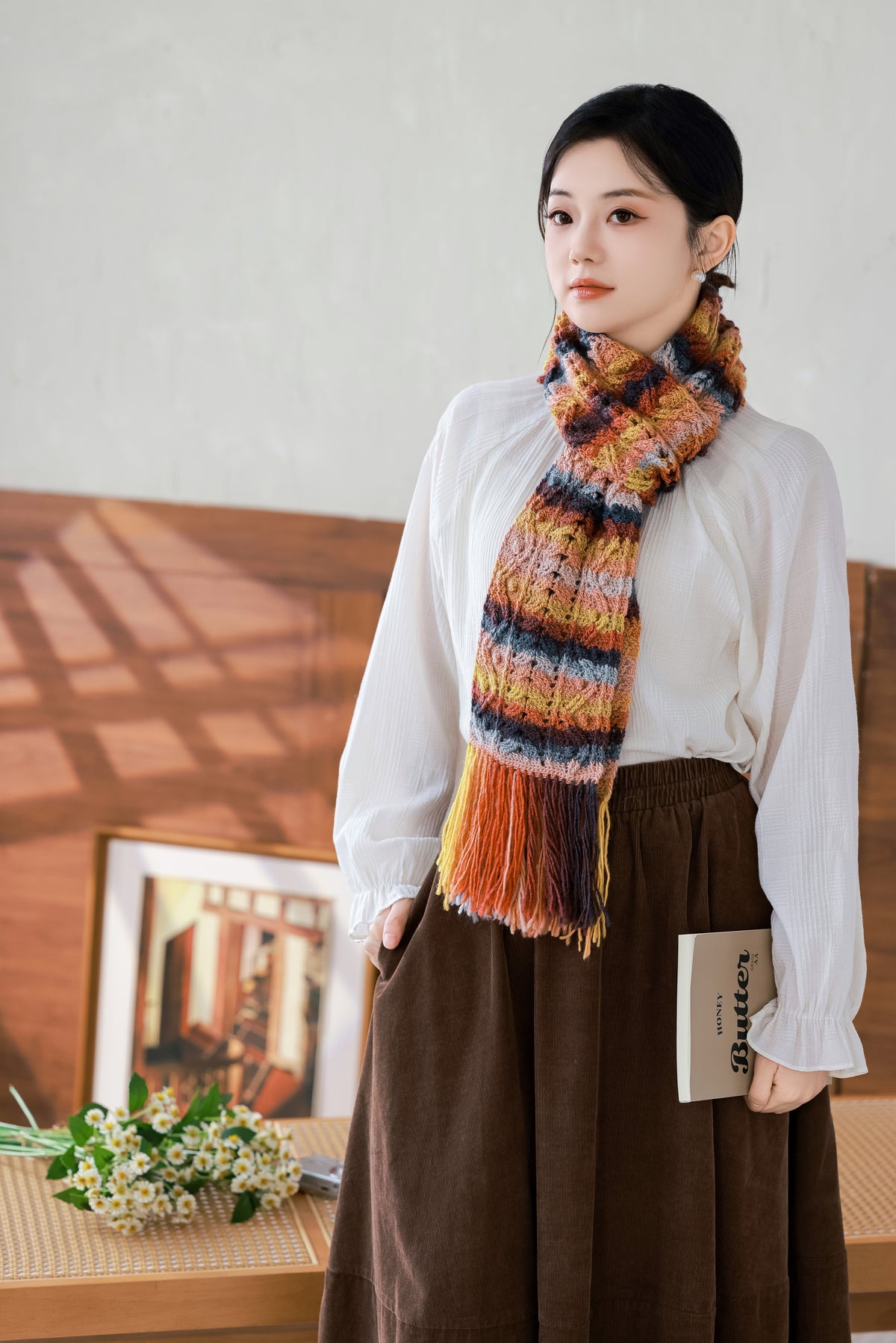 Dawn Crochet Scarf Pattern