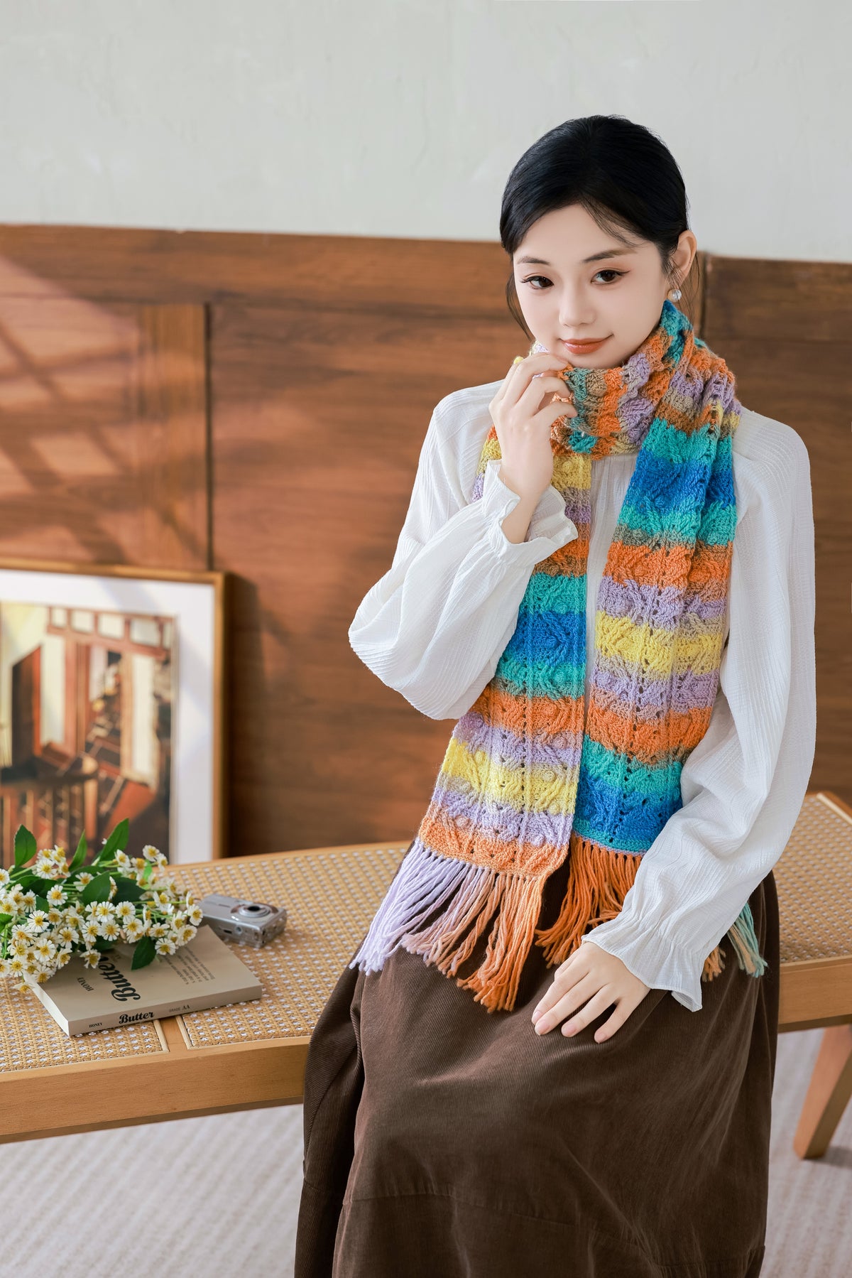Dawn Crochet Scarf Pattern