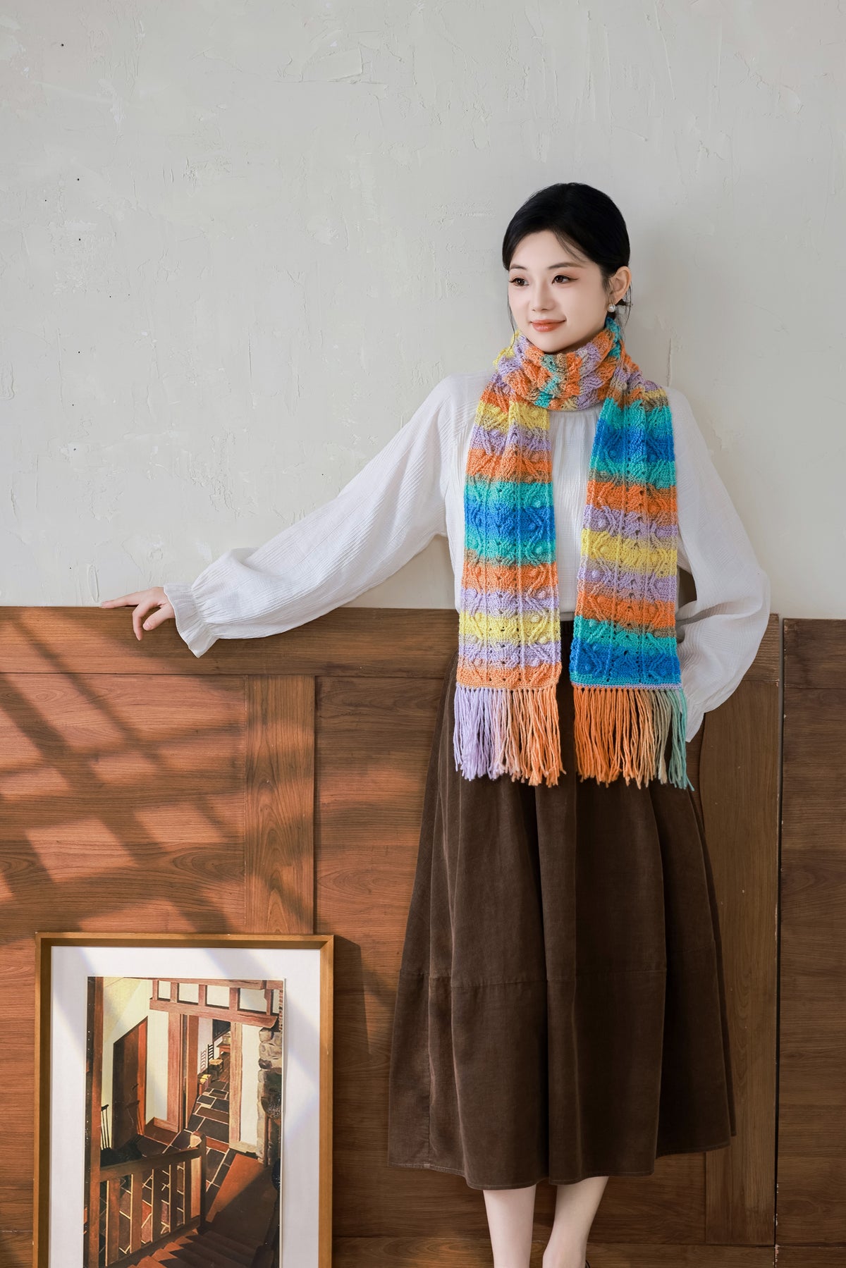 Dawn Crochet Scarf Pattern