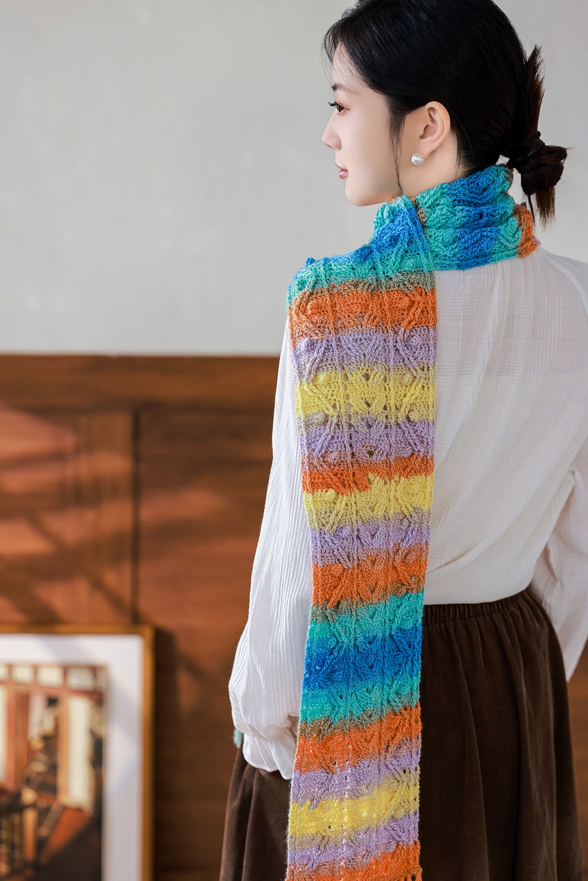 Dawn Crochet Scarf Pattern