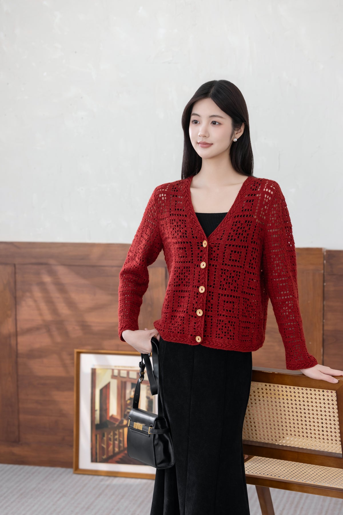 Square Cardigan Crochet Kit
