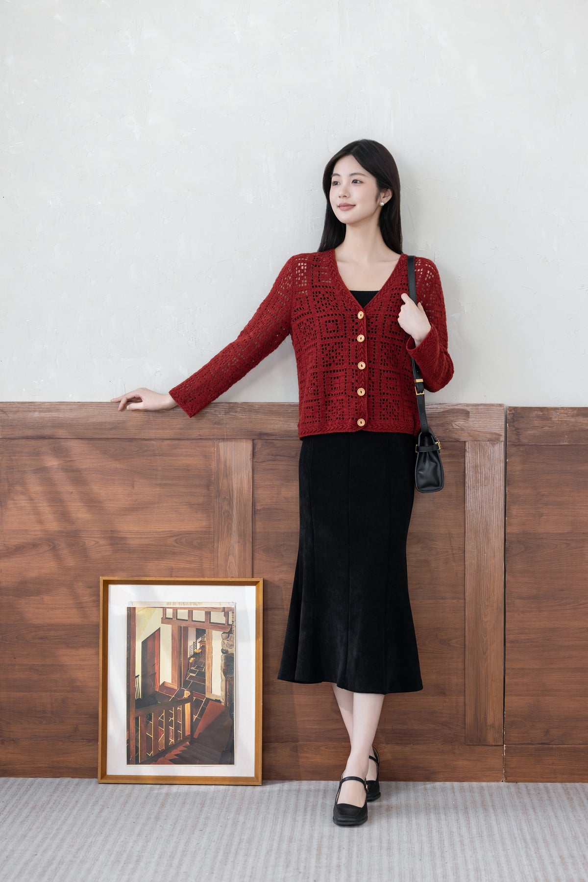 Square Cardigan Crochet Kit