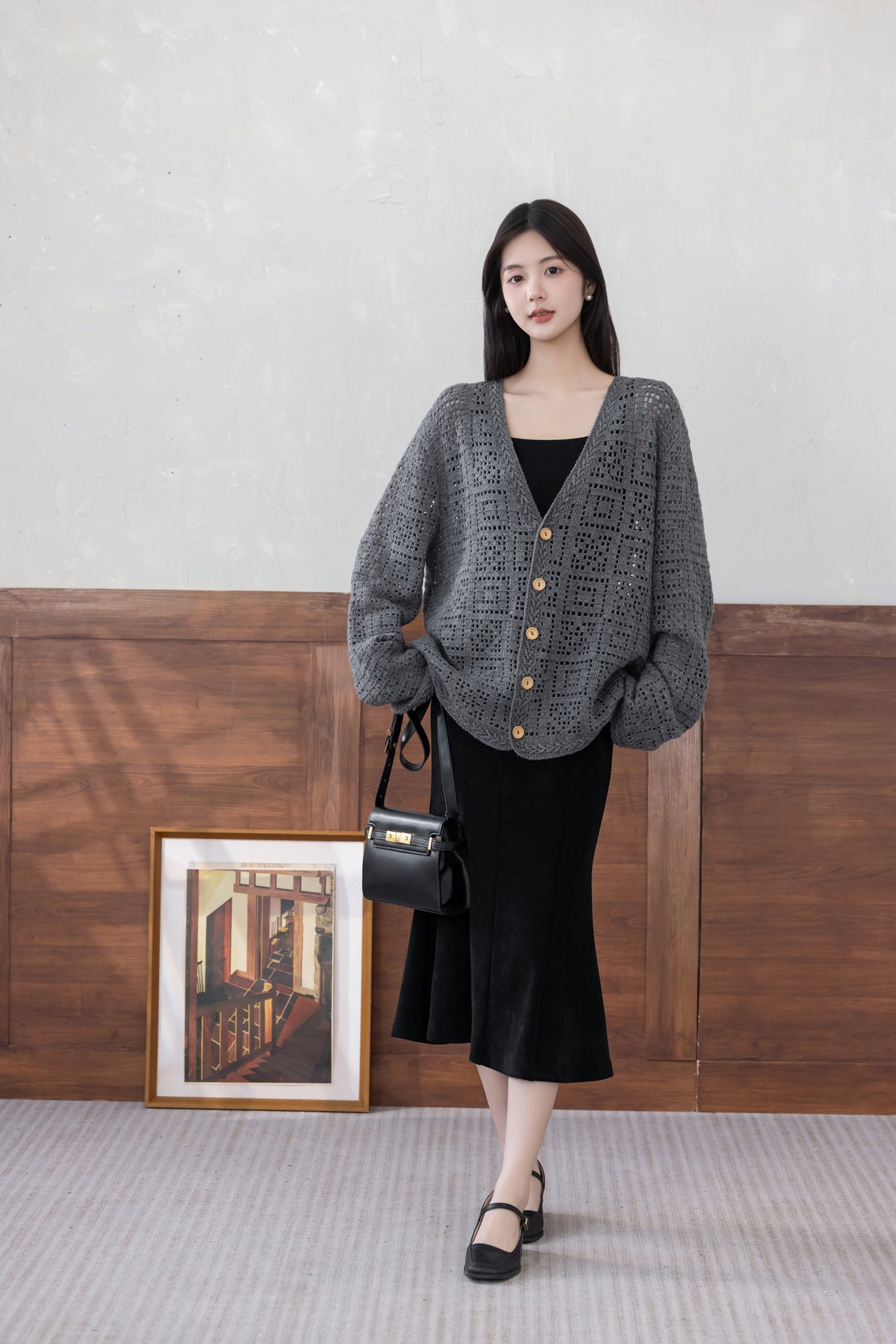 Square Cardigan Crochet Kit
