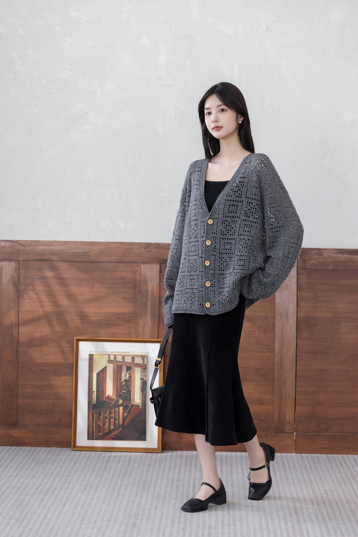 Square Cardigan Crochet Kit