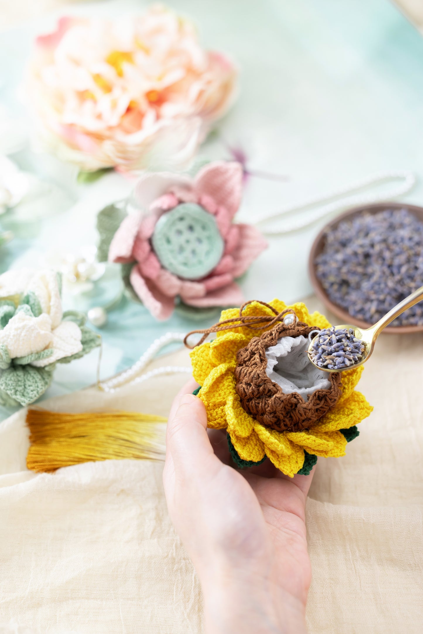 Bloom Sachet Crochet Pattern