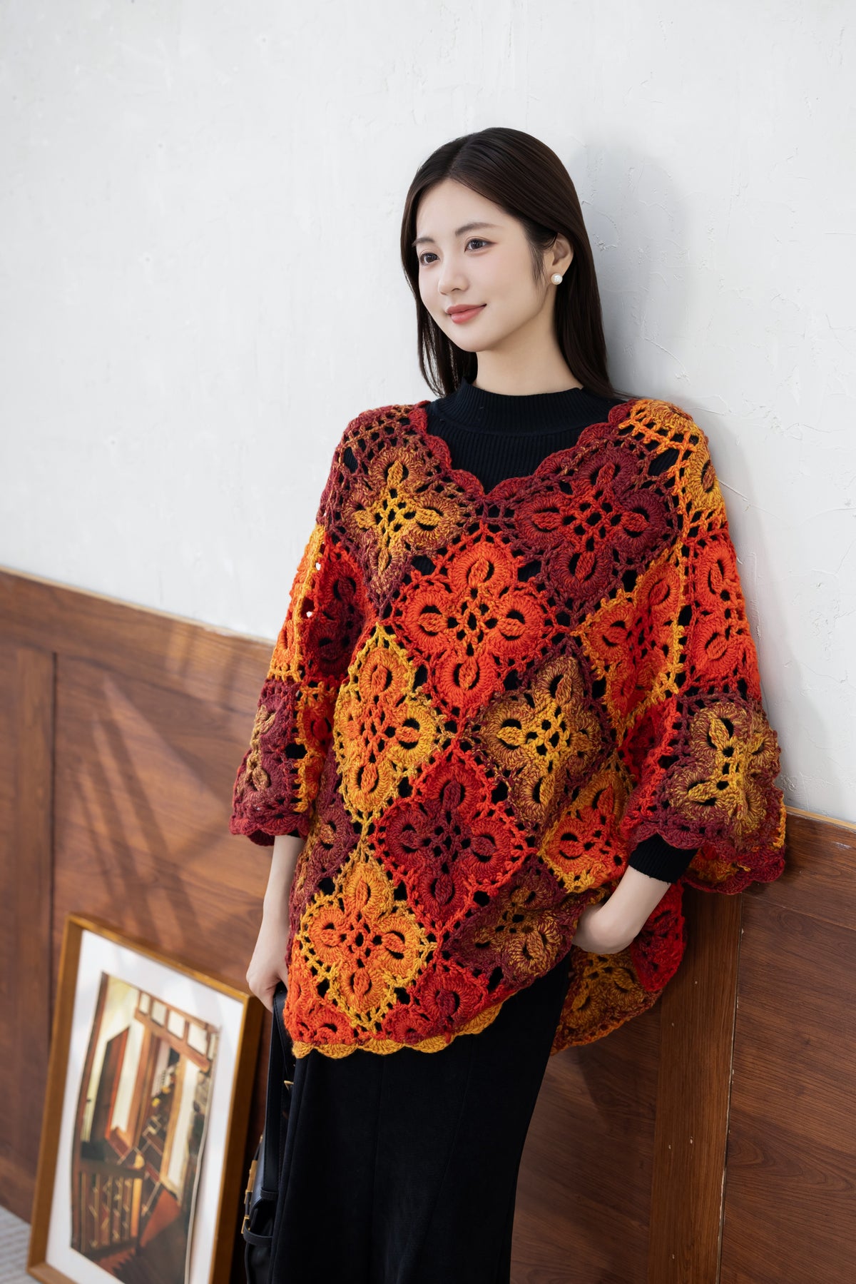 Flame Diamond Crochet Pattern