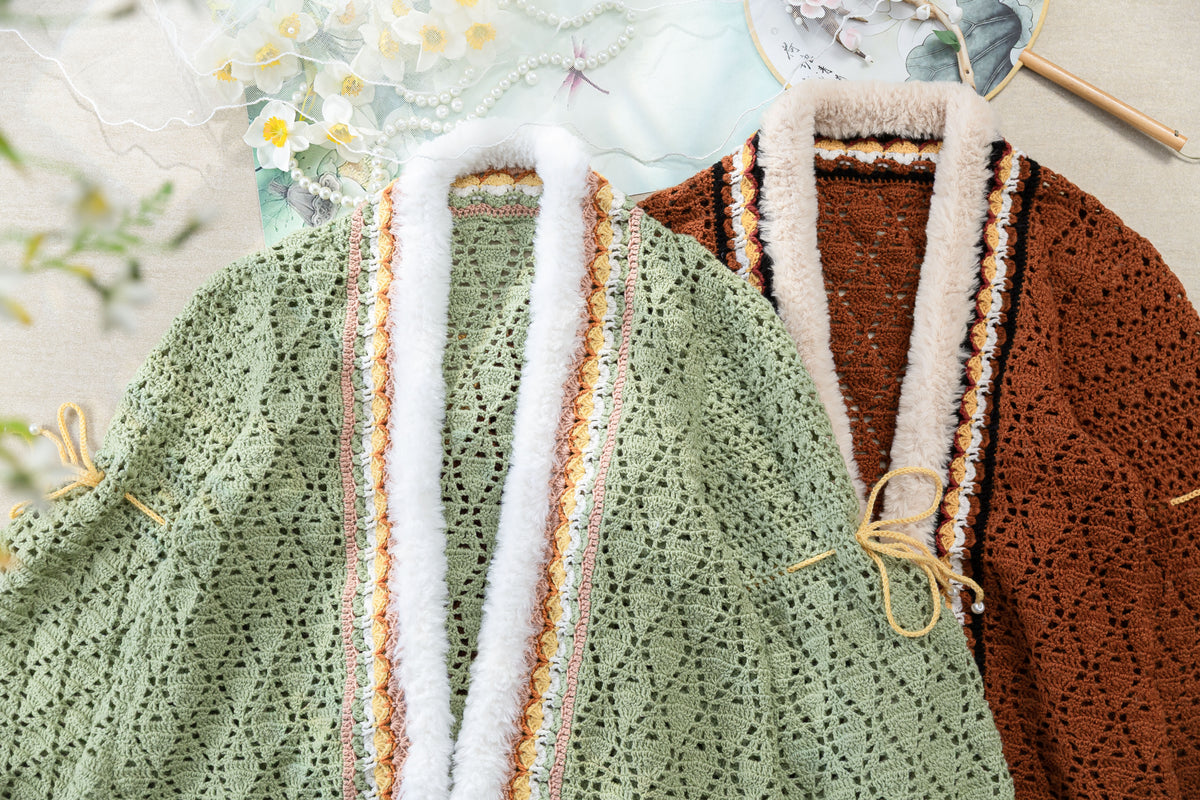 Su Cardigan Crochet Kit