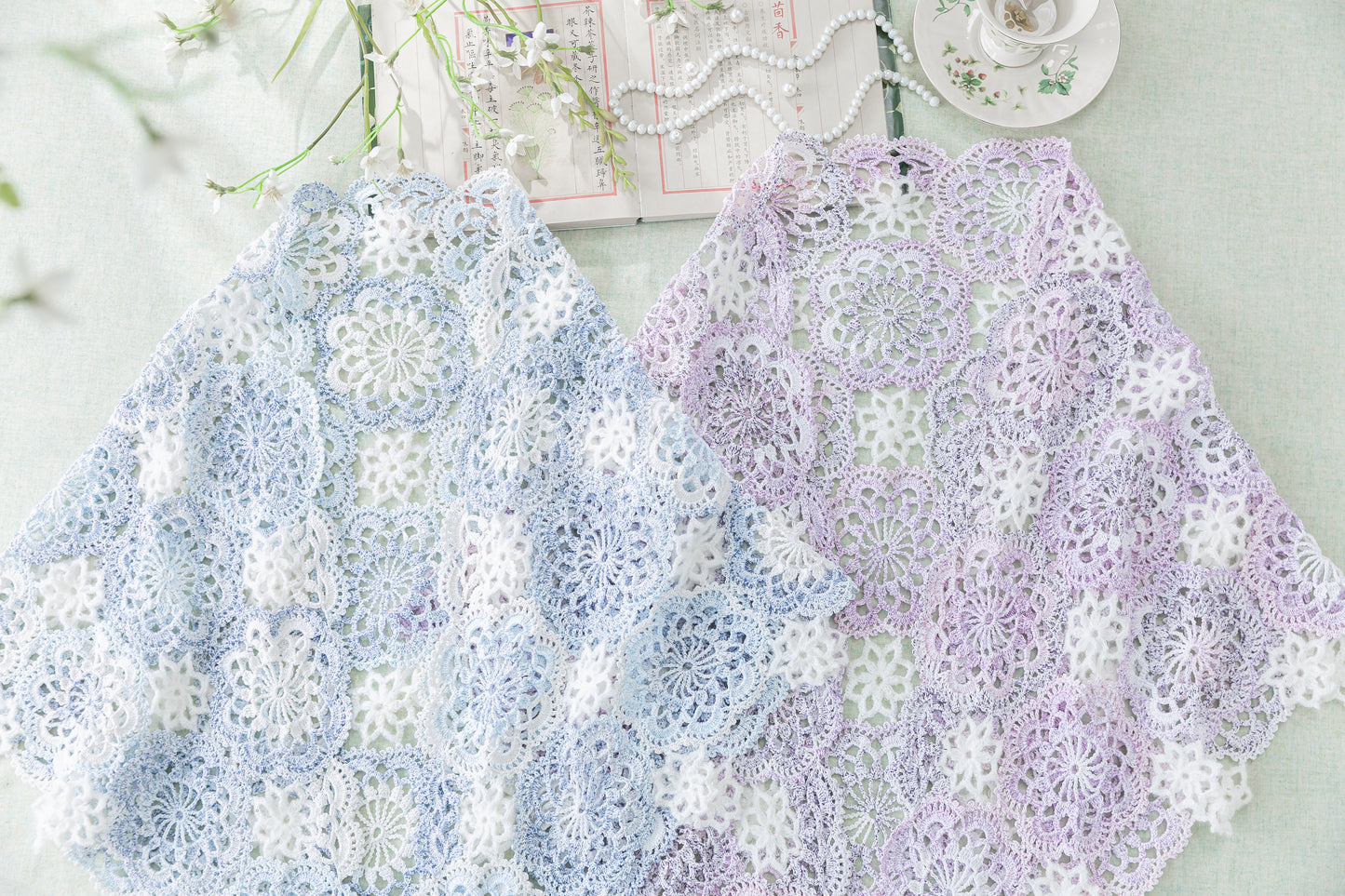 Misty Shawl Crochet Kit