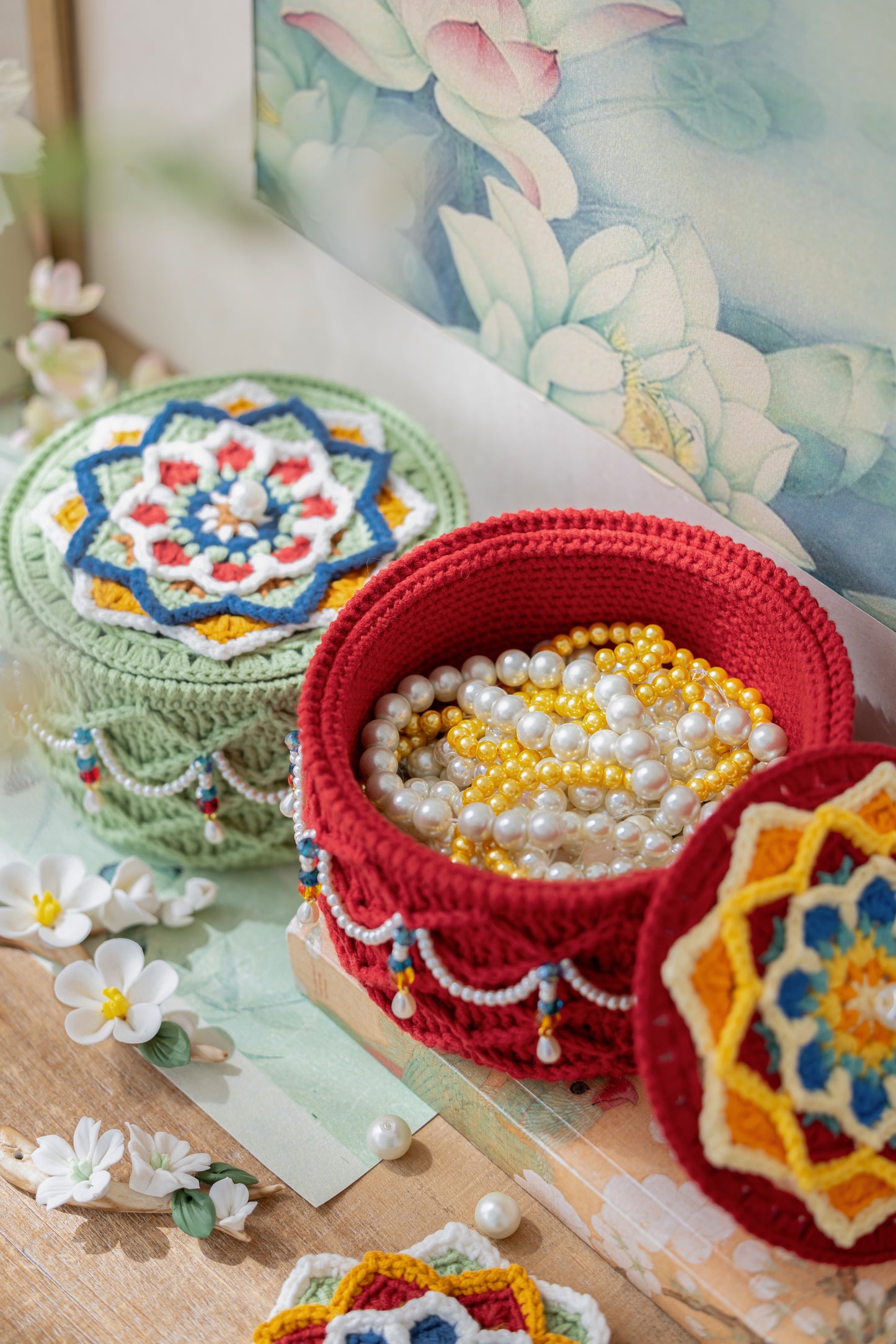 Fortune Storage Box Crochet Pattern