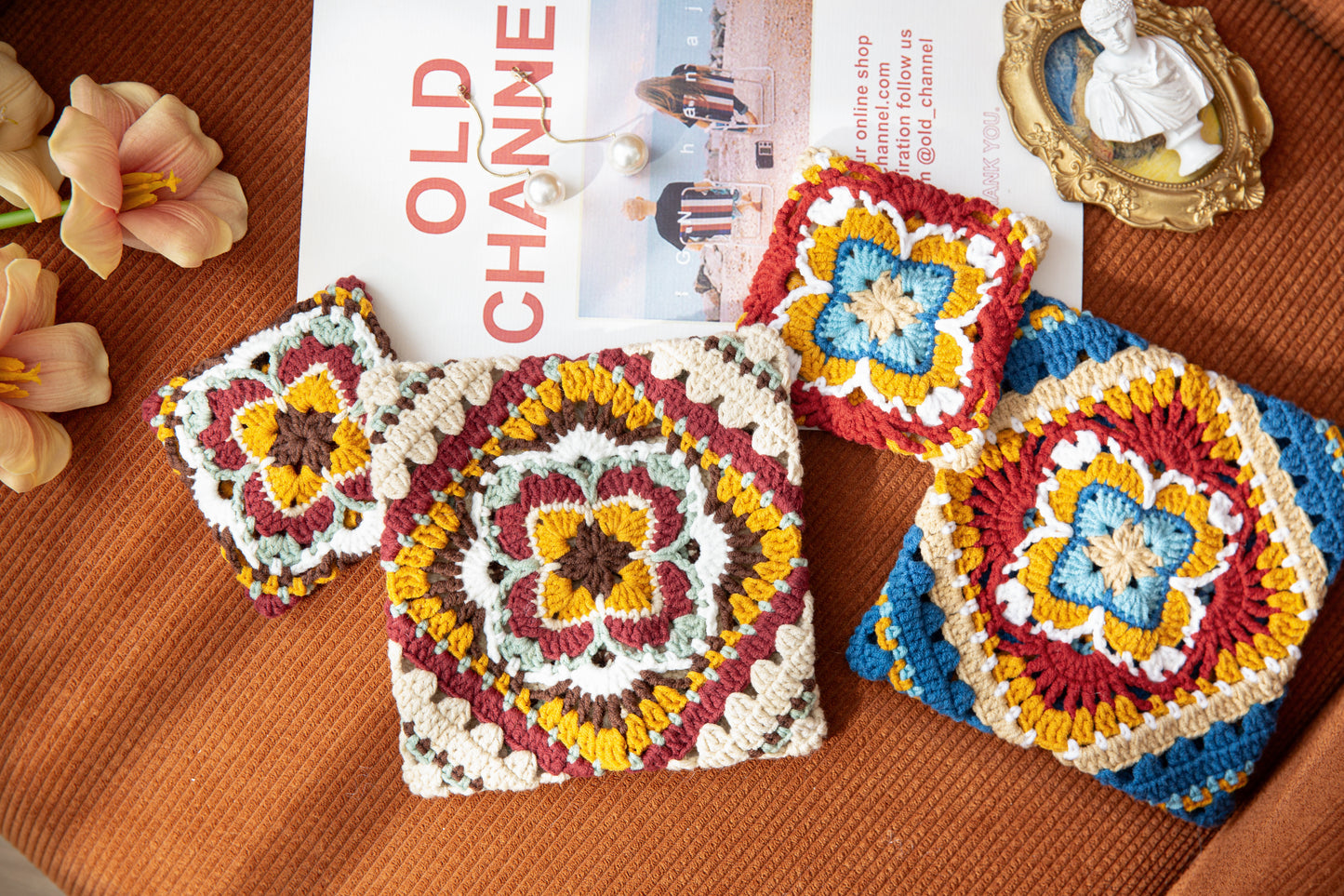 Vela Granny Set Crochet Pattern